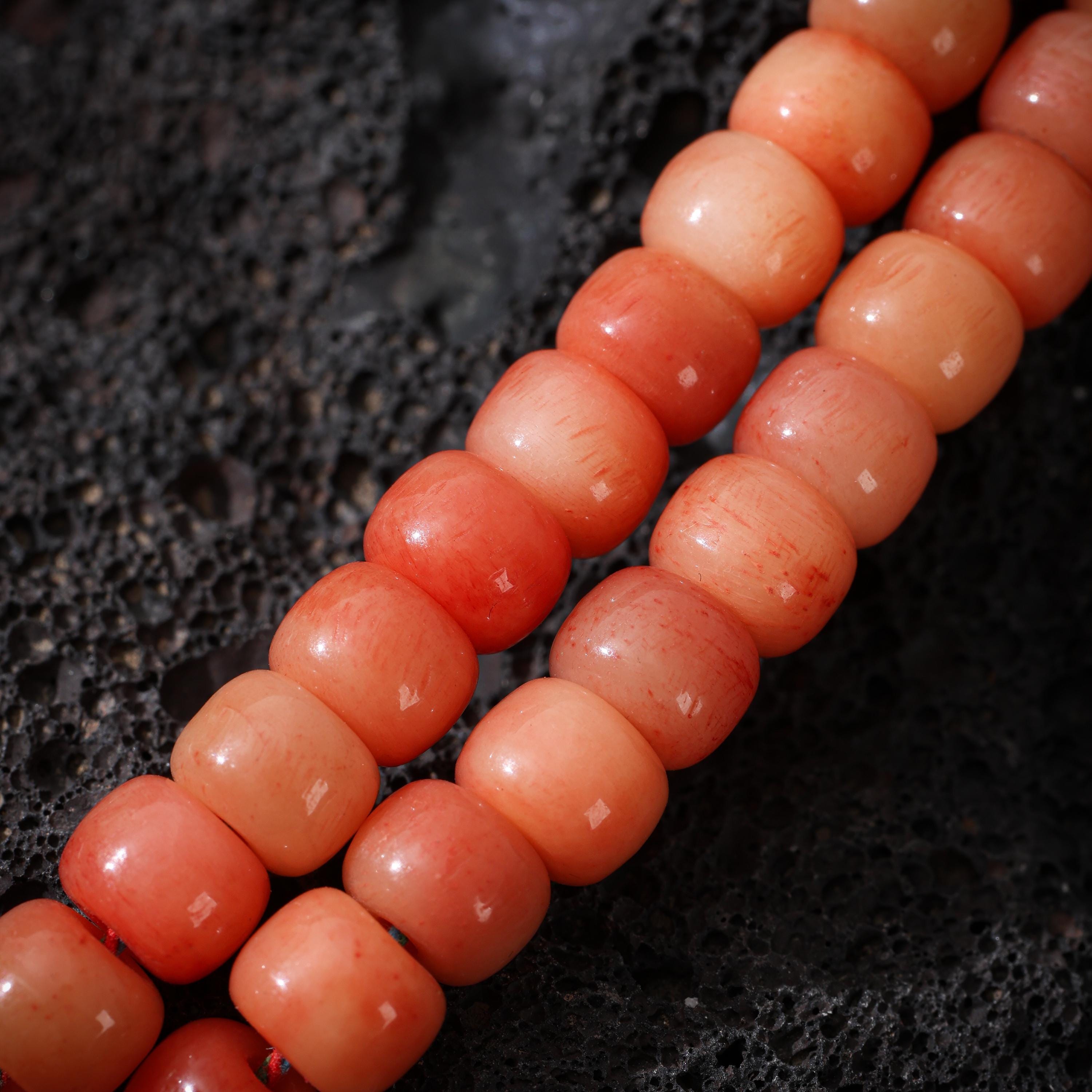 Bone Necklace 108 Dzi Mala Beads