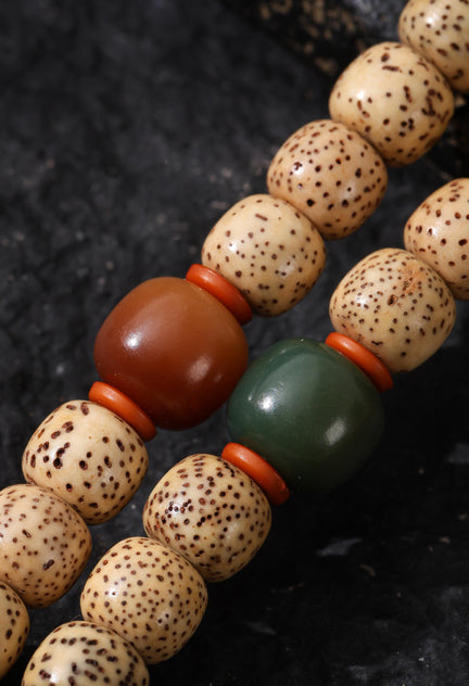 Bodhi Beads Necklace Tibetan 108 Mala