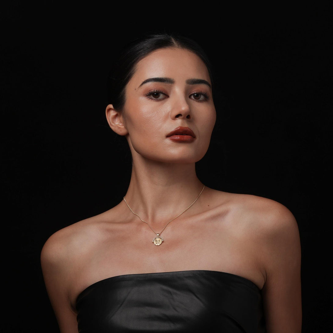 18K Gold-Plated Fortune Zambala Amulet Necklace