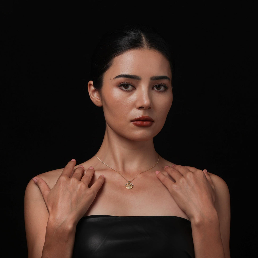 18K Gold-Plated Fortune Zambala Amulet Necklace