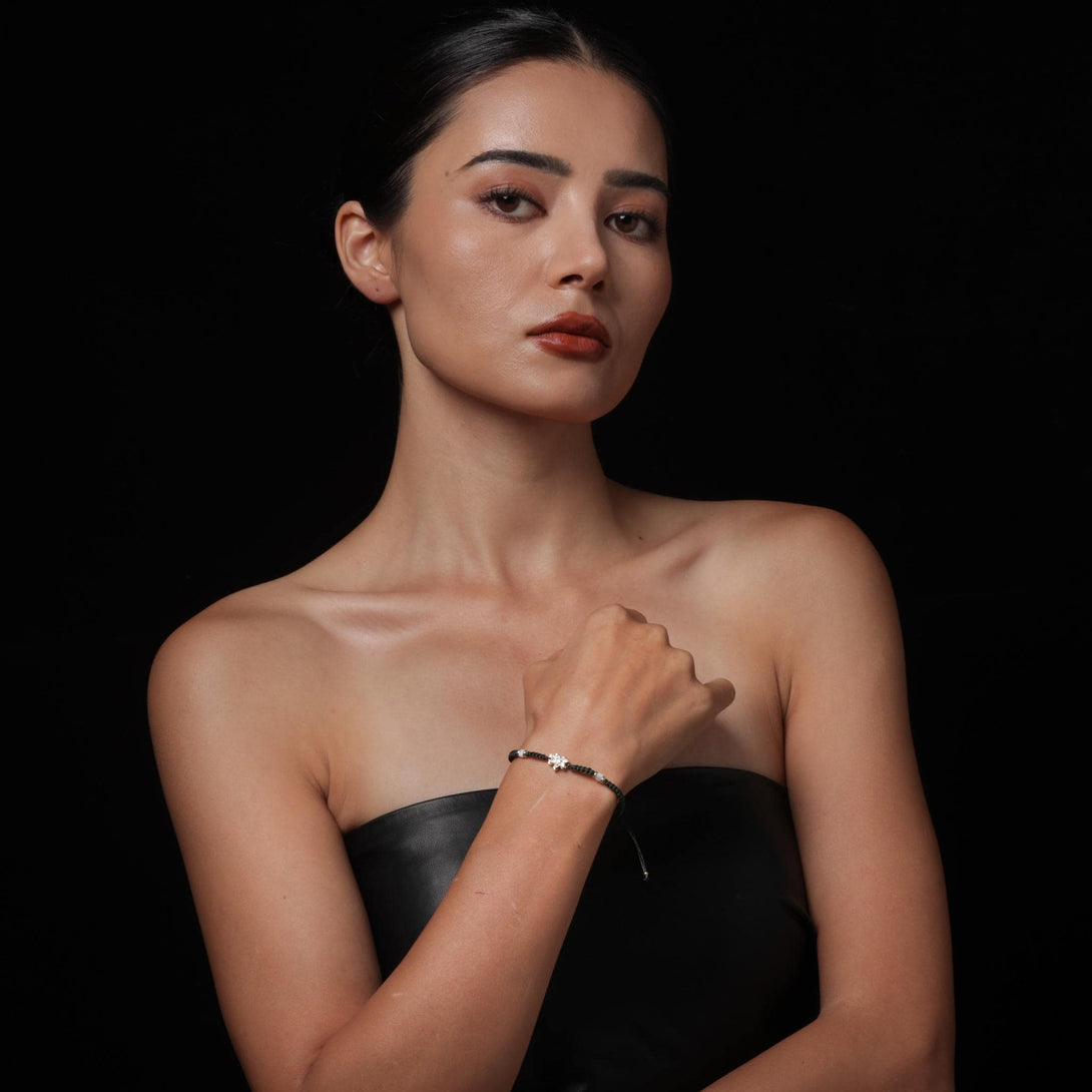 18K Gold Lotus Bracelet Healing Jewelry