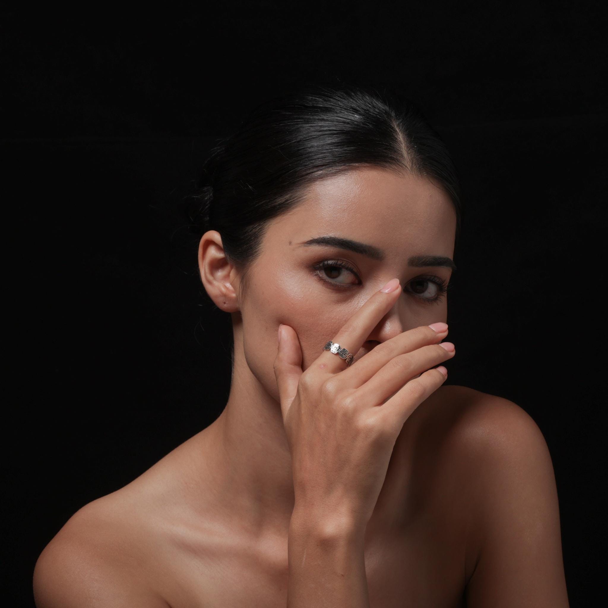 Adjustable Ring Tibetan Wealth Protector Zaki