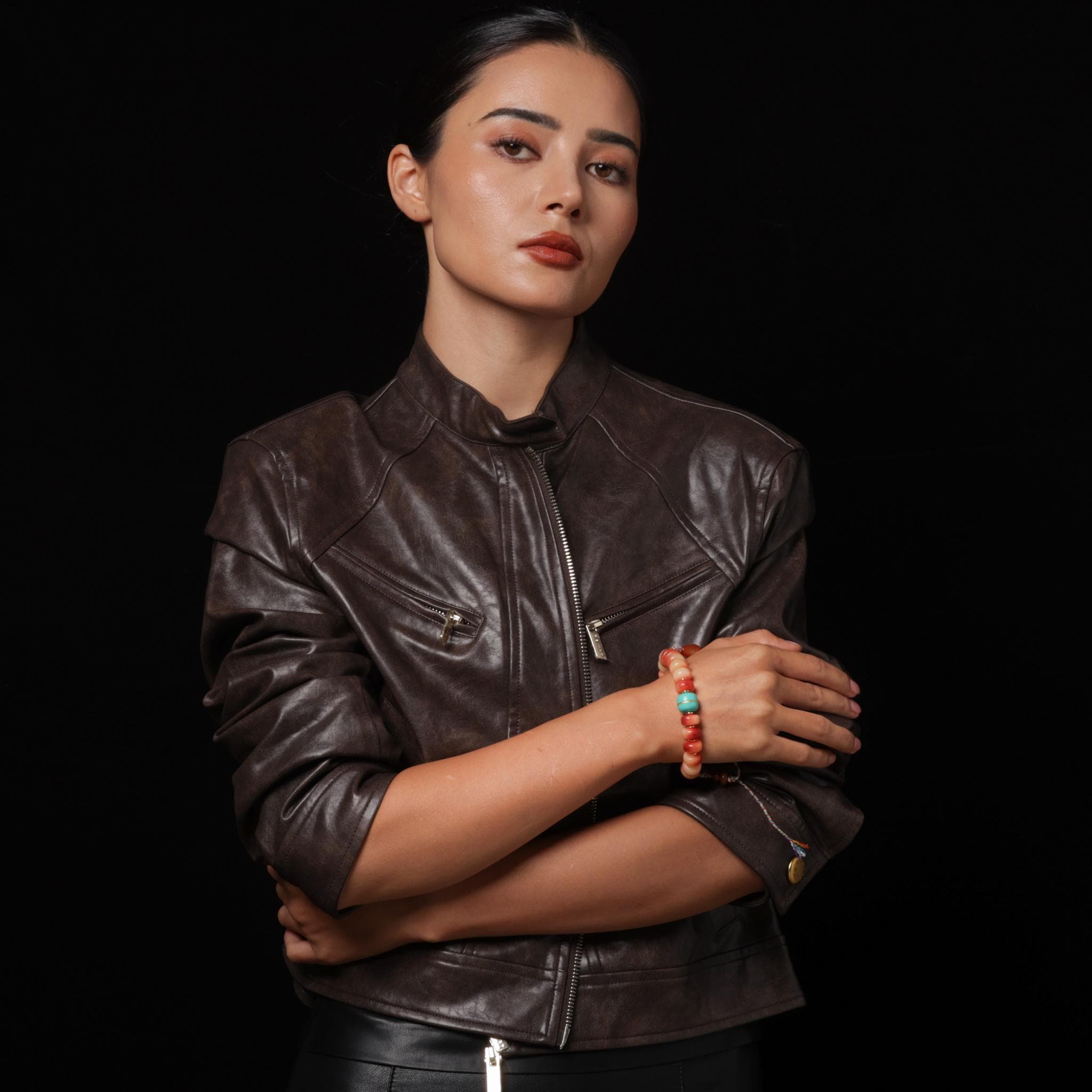 Bone Bracelet Turquoise Diz bead