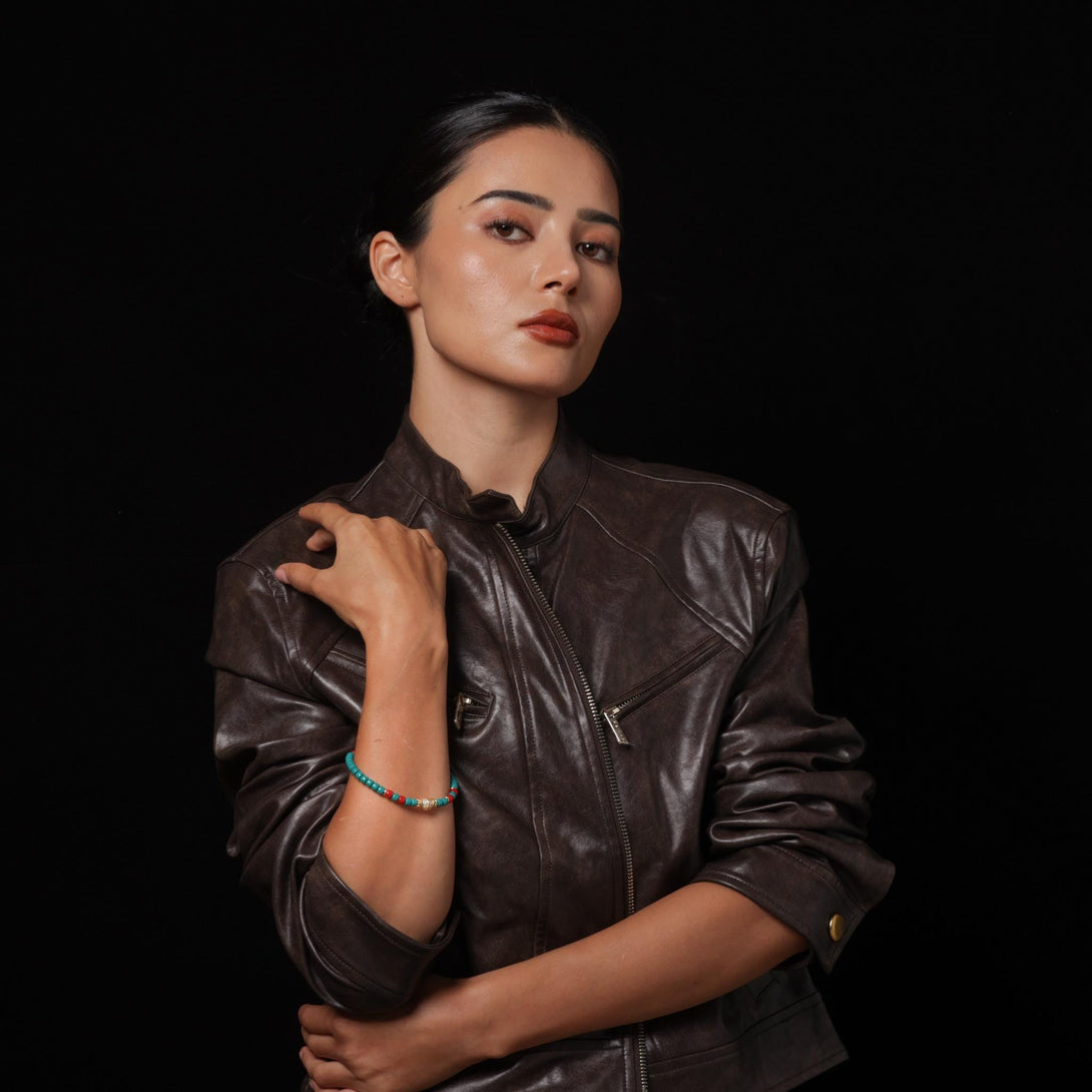 Turquoise Bracelet Sterling Silver Gemstone Accents