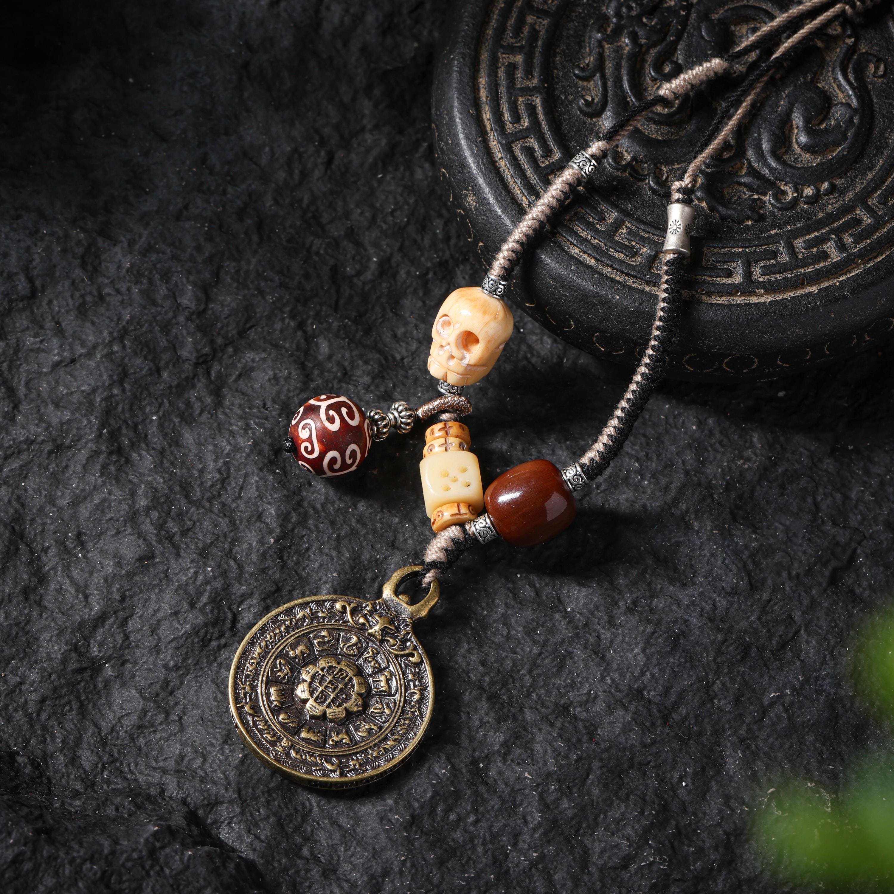 Nine Palaces Bagua Talisman Pendant