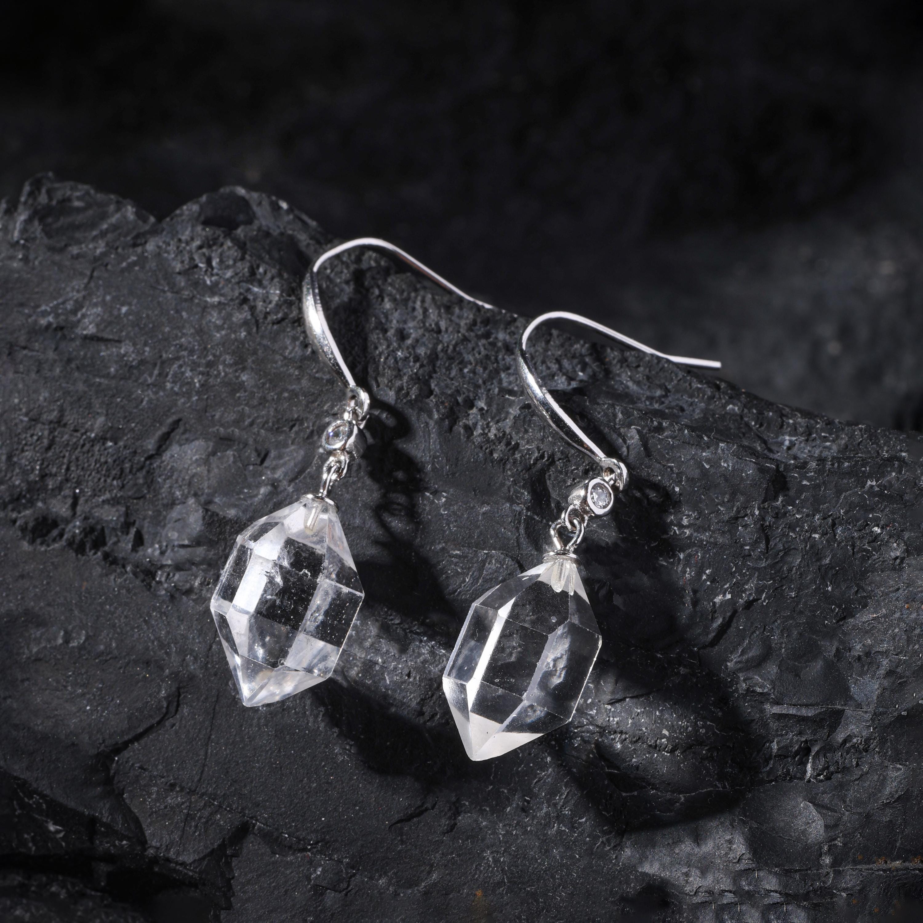 Himalayan Crystal Earrings