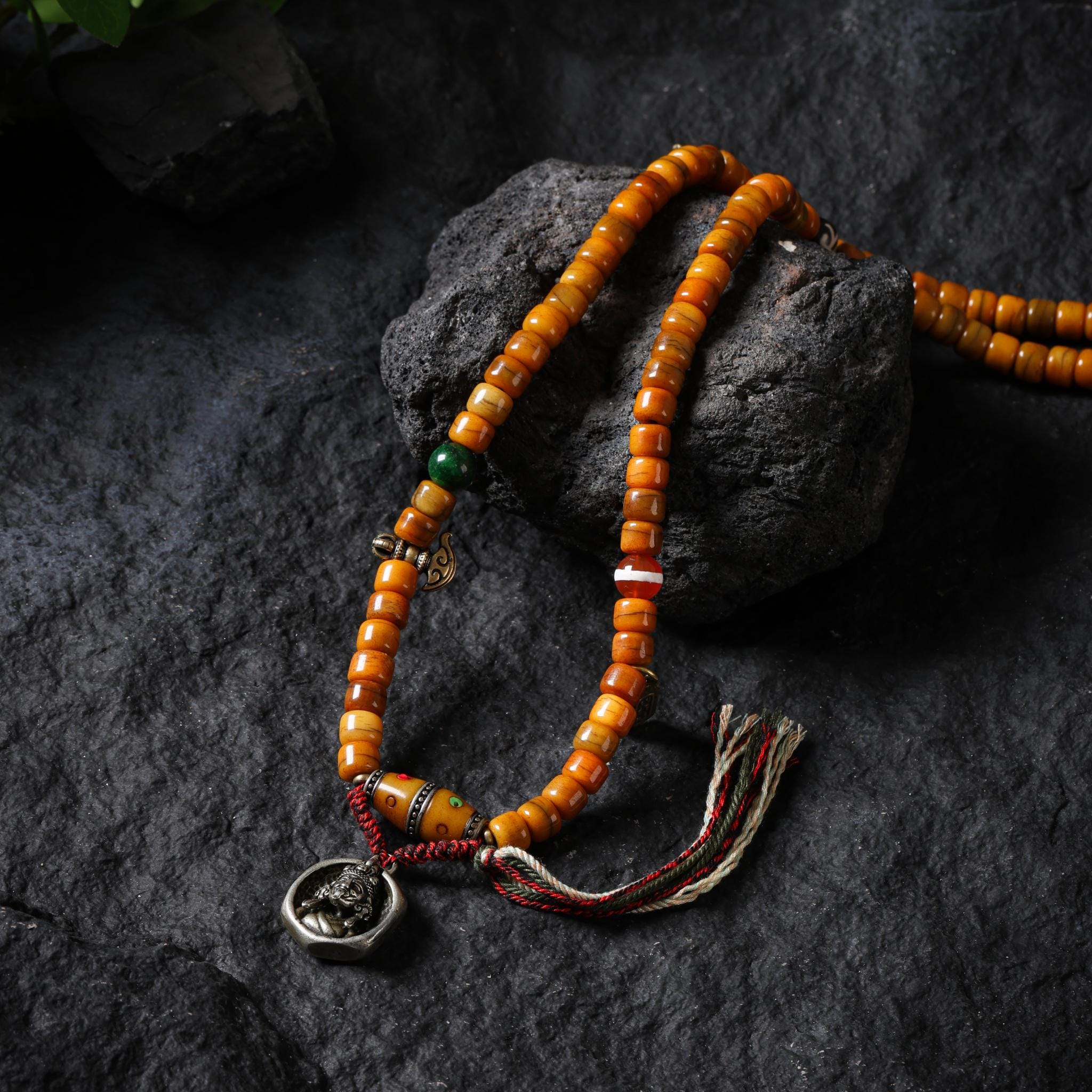 Bone Necklace 108 Mala Beads