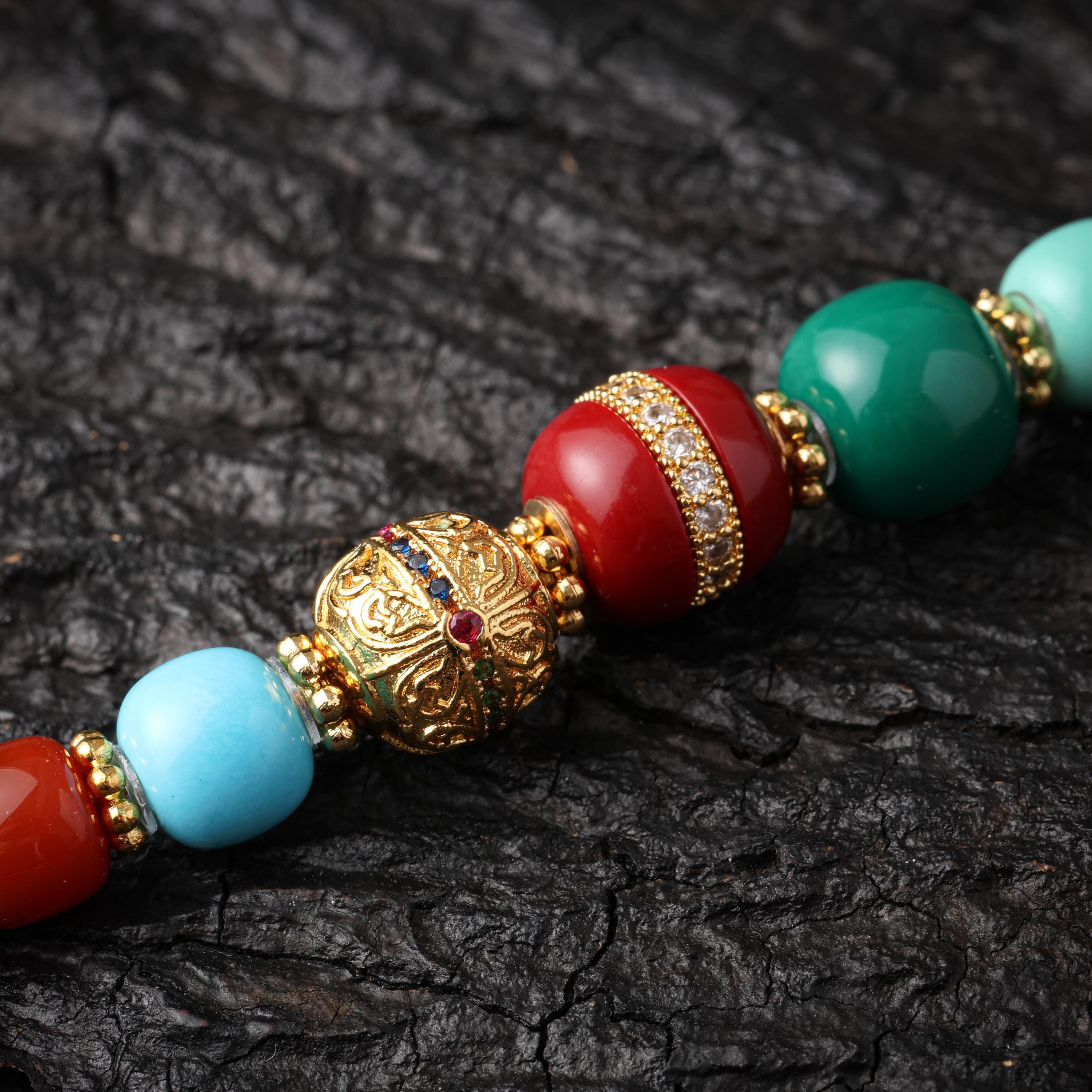 18K Gold-Plated 108 Mala Beads