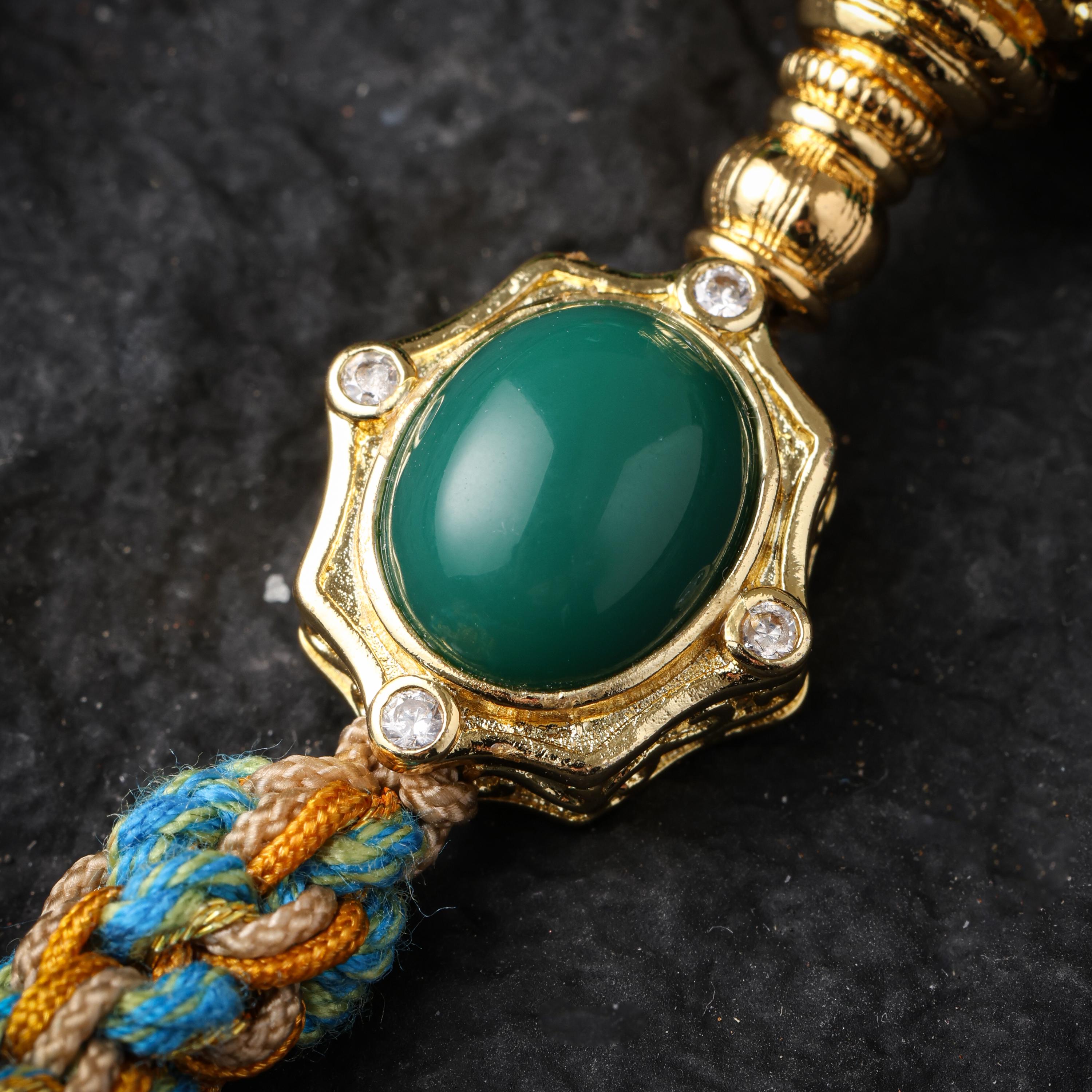 18K Gold-Plated 108 Mala Beads