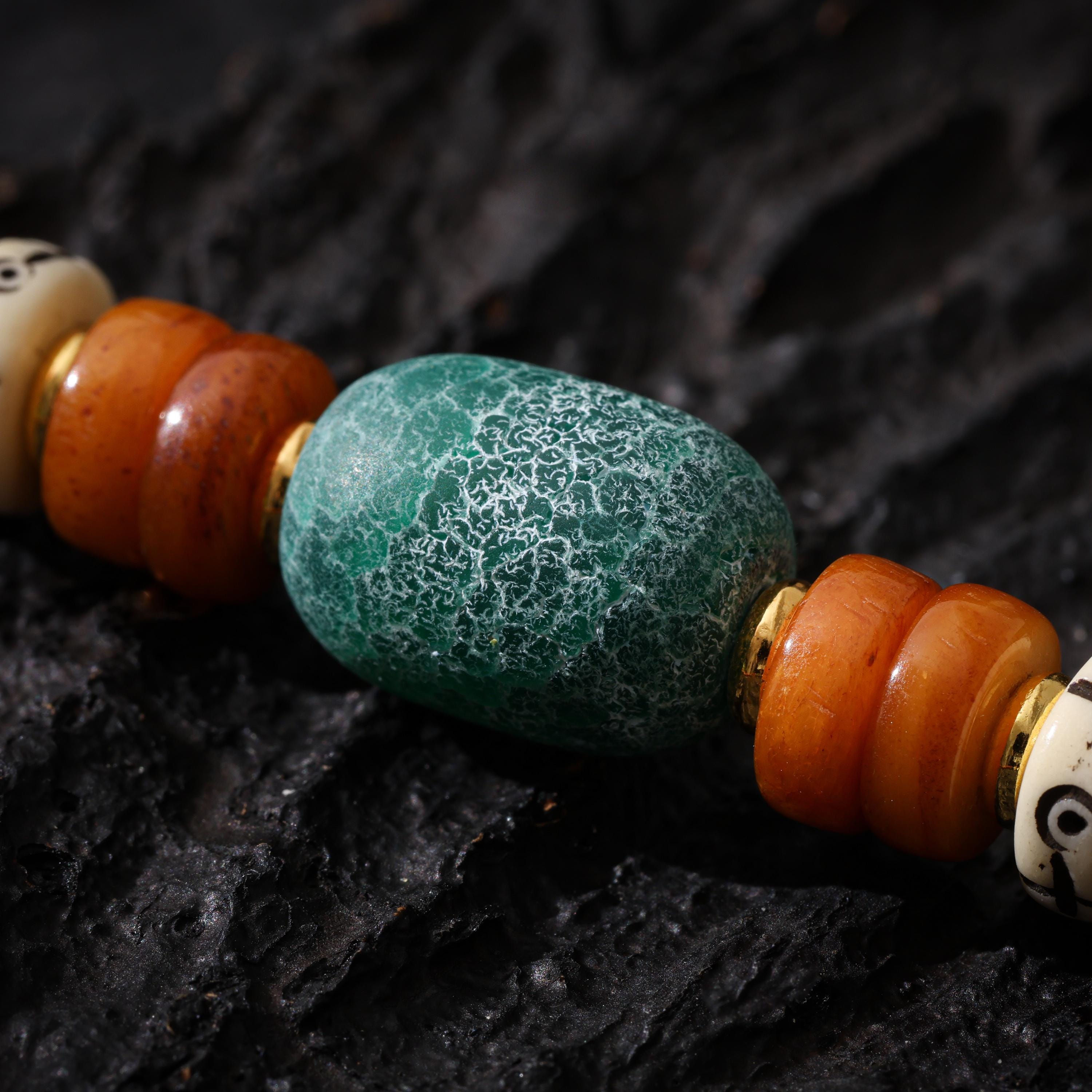 Bone Necklace 108 Mala Beads