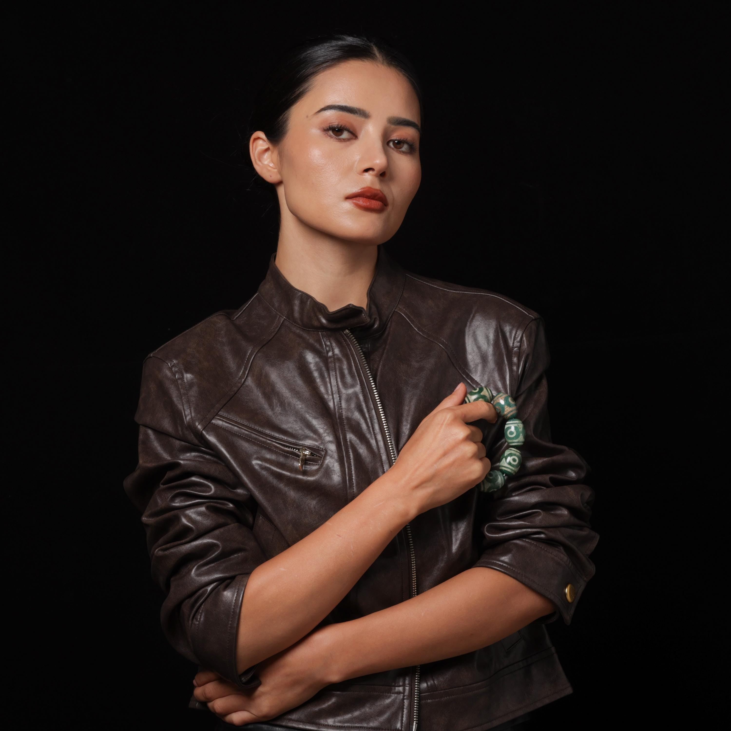 Tibetan Three-Eyed Dzi Beads Bracelet