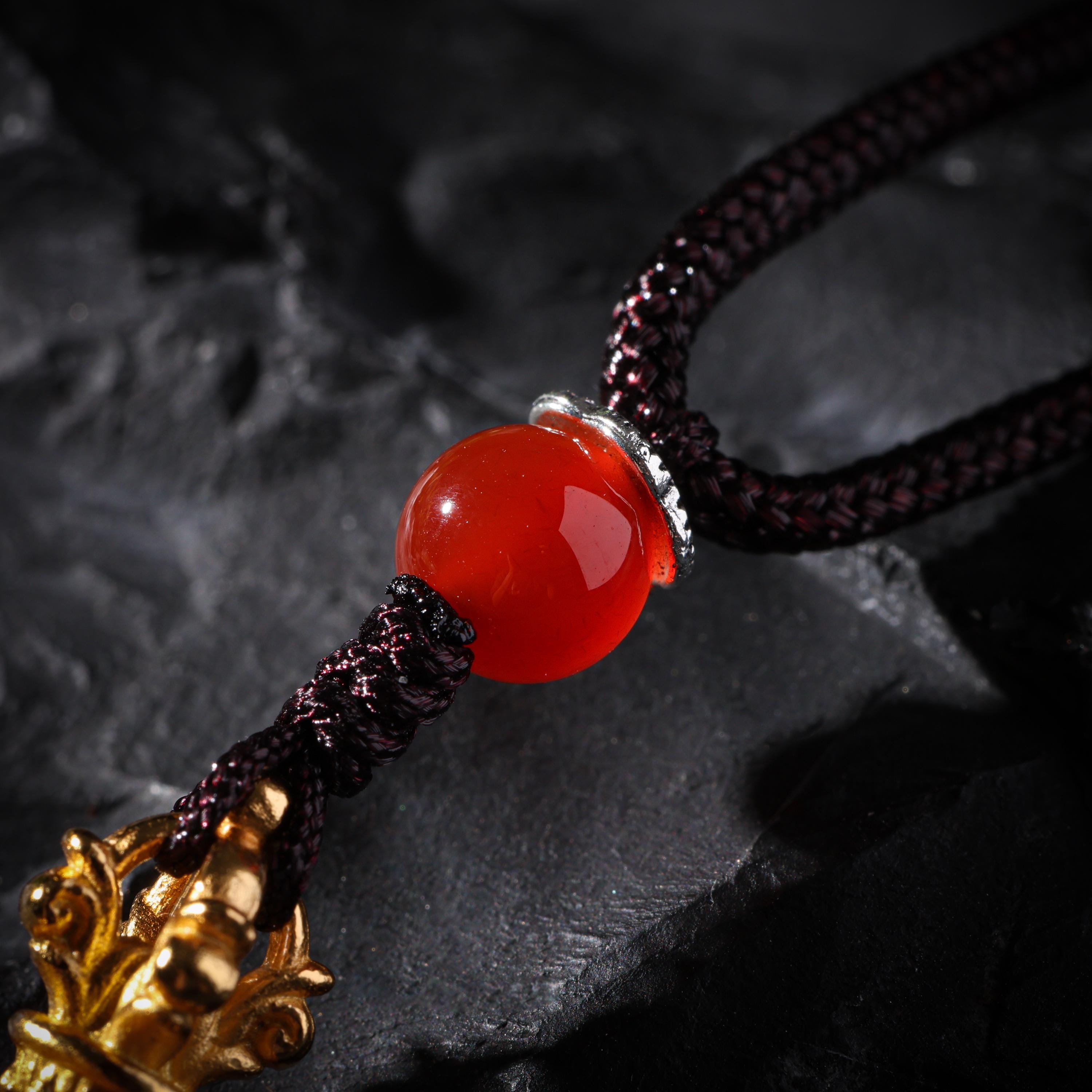 24K Gold Plated Phurba Pendant