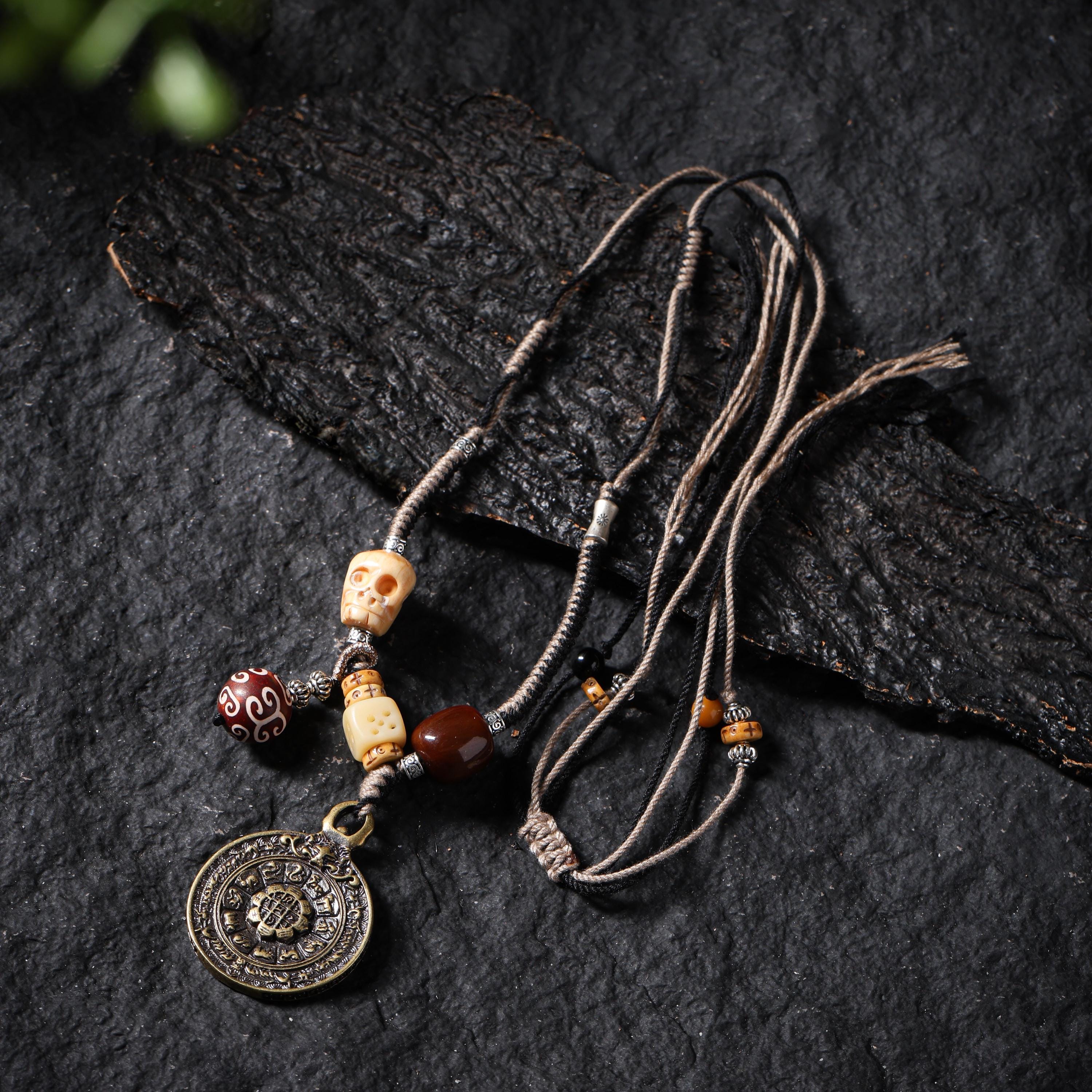 Nine Palaces Bagua Talisman Pendant