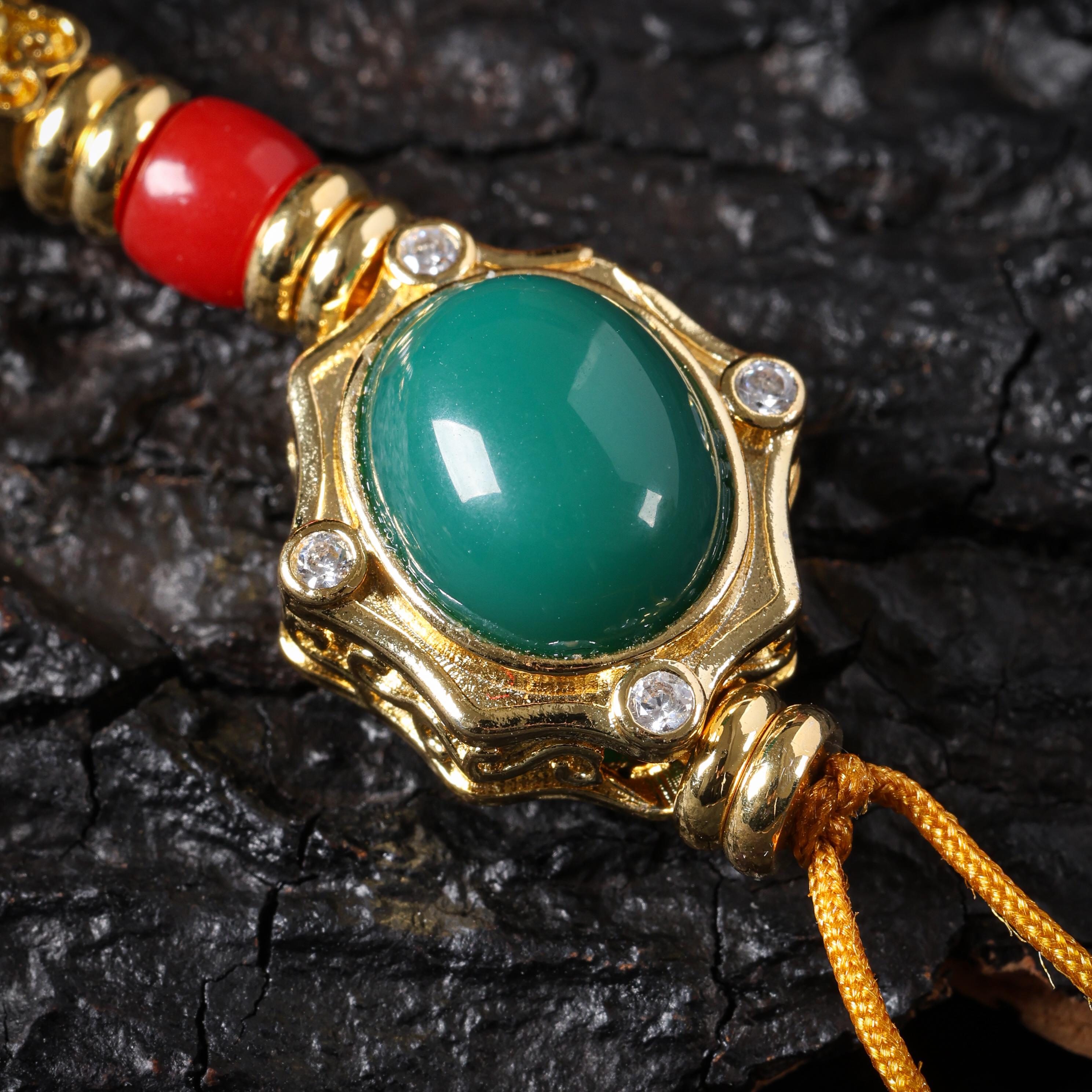 18K Gold-Plated 108 Mala Beads