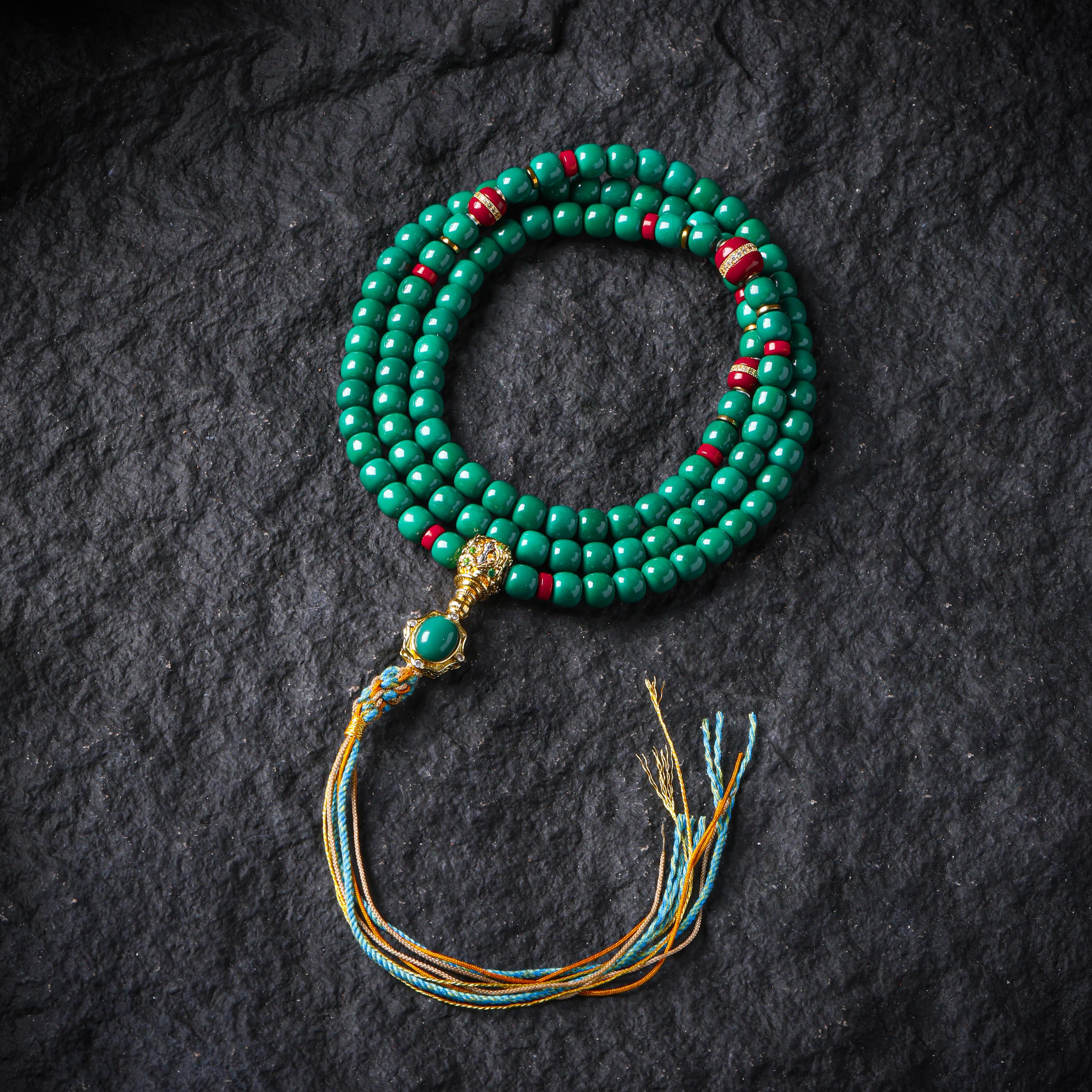 18K Gold-Plated 108 Mala Beads