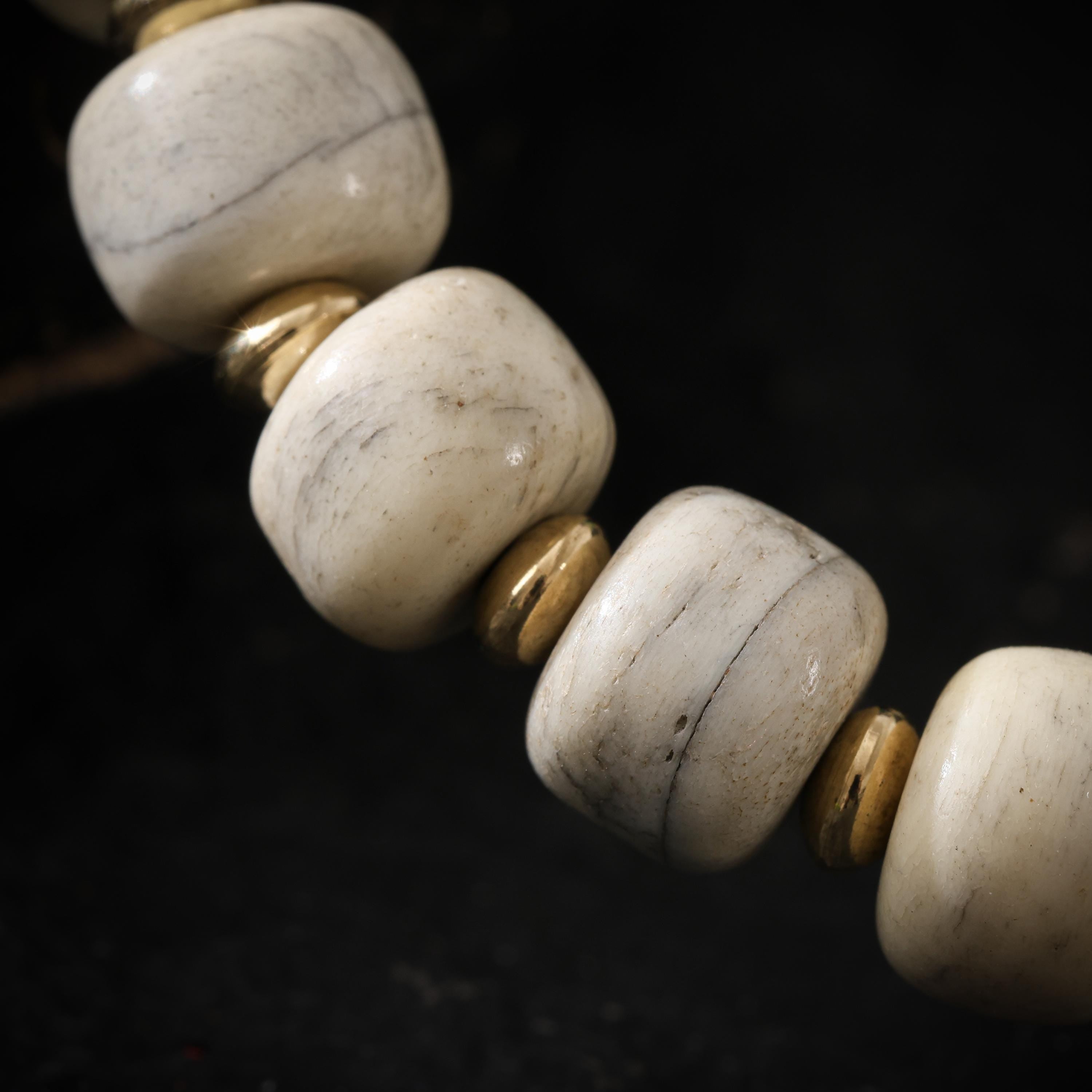 Bone Bracelet Turquoise Jewelry