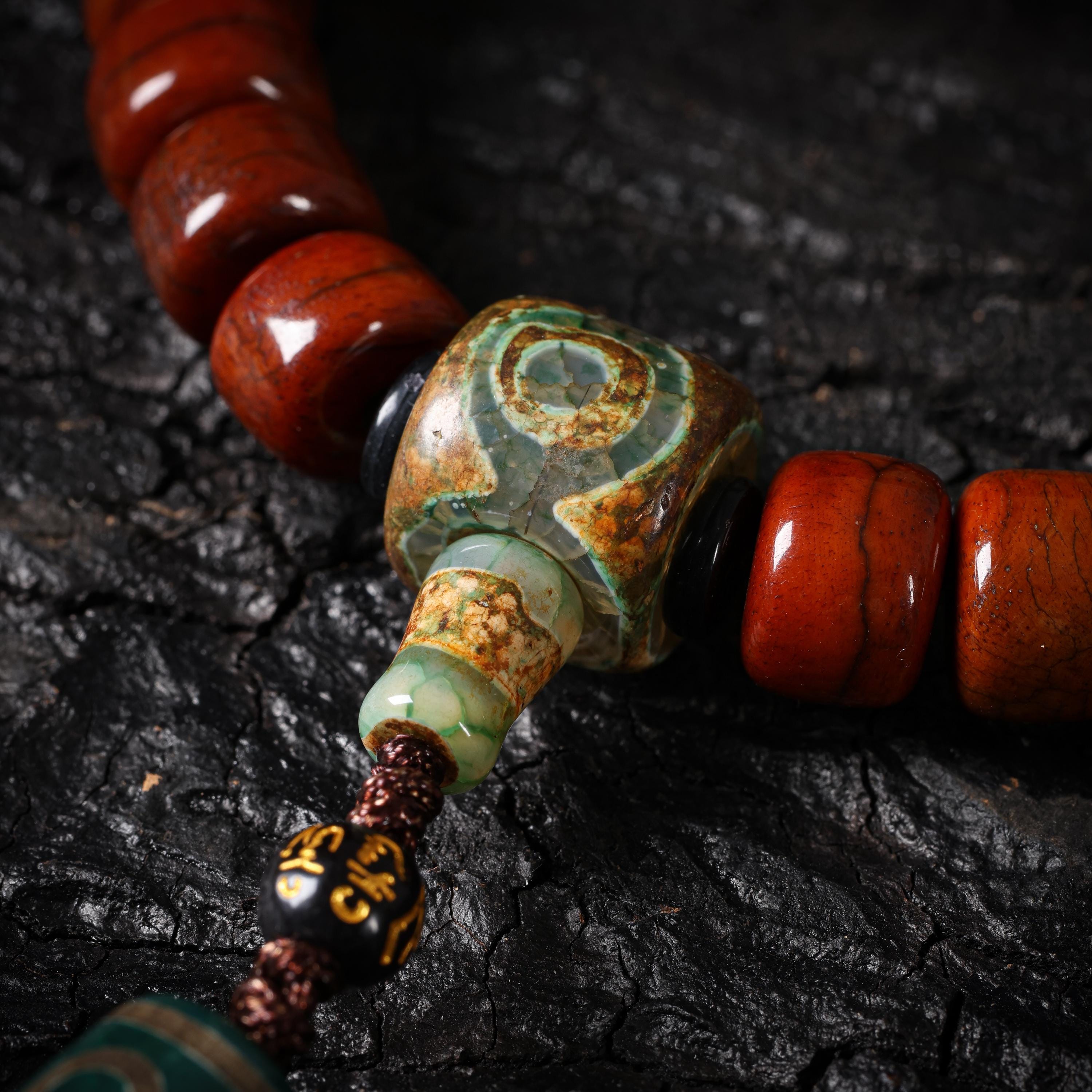 Bone Necklace Tibetan 108 Mala Beads