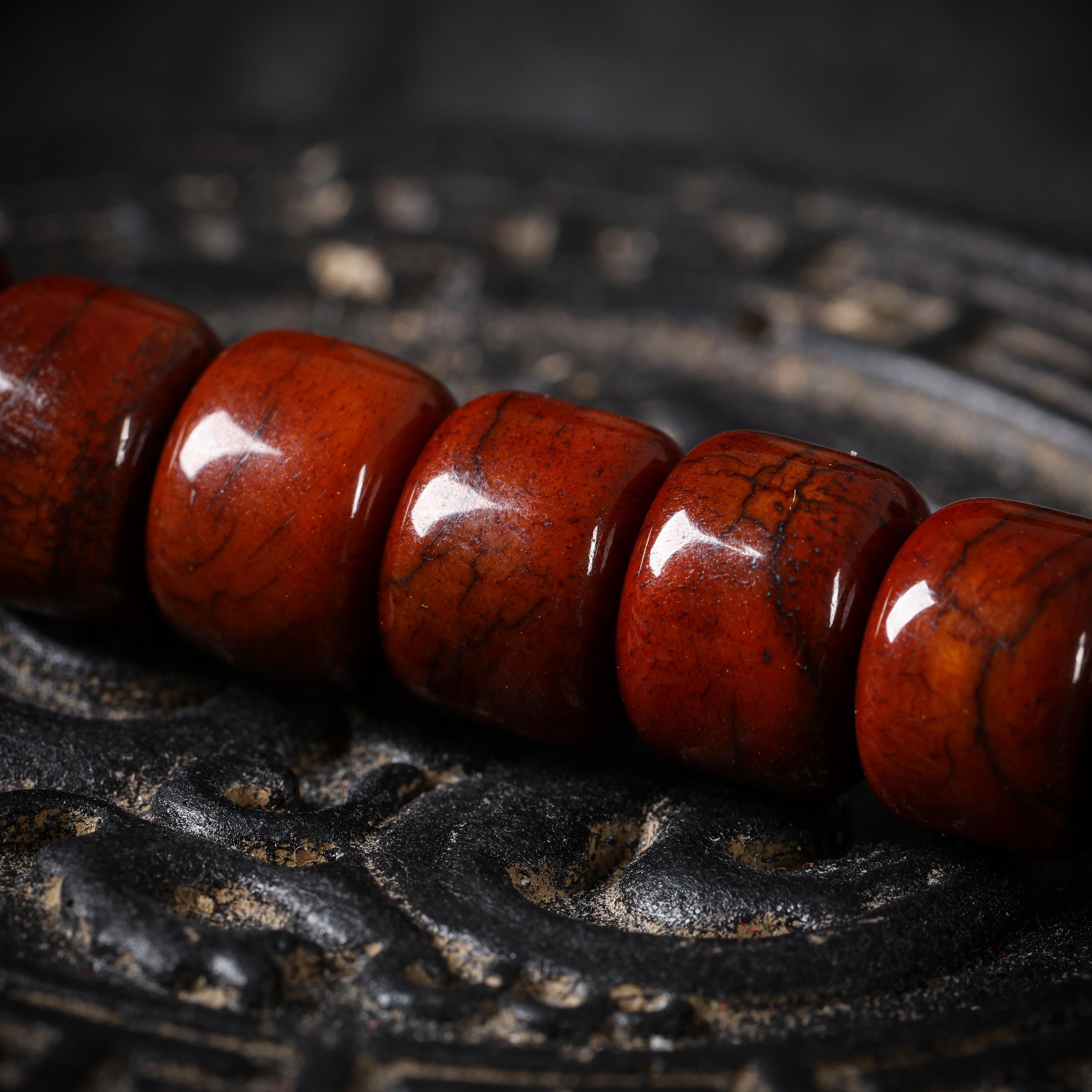 Bone Necklace Tibetan 108 Mala Beads