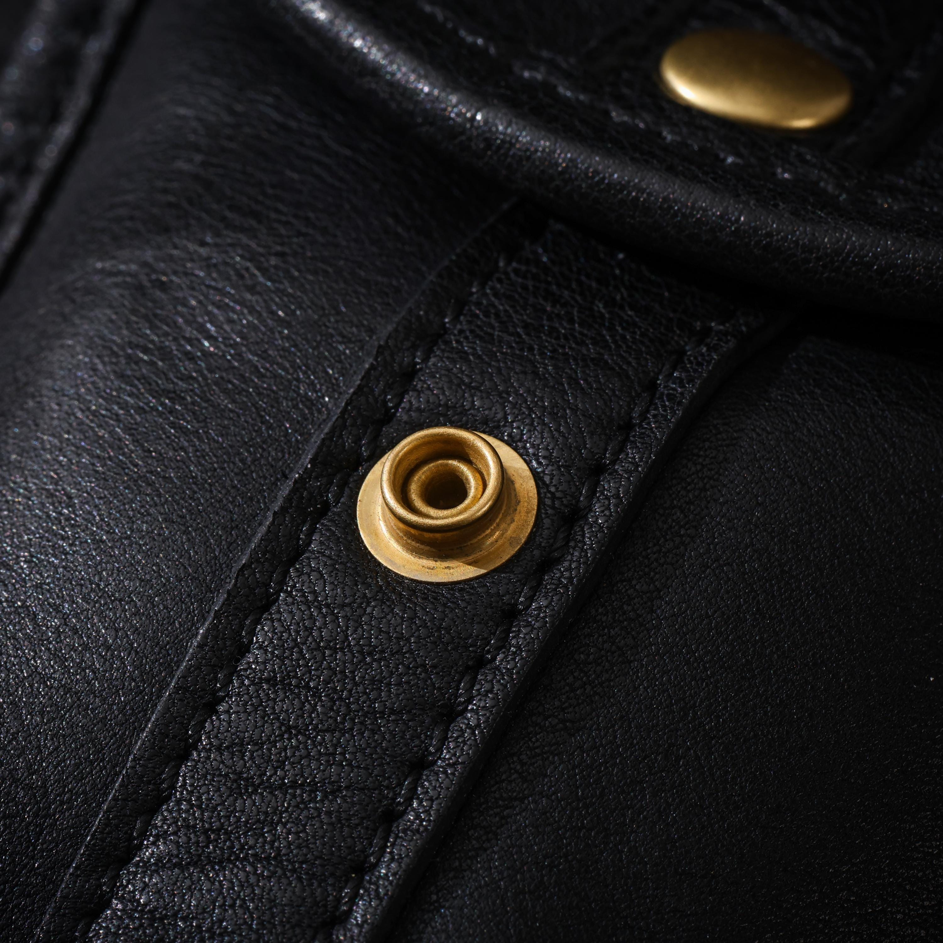 AURA DEER Jewelry Leather Pouch | Full-Grain Cowhide | Small Carry Pouch