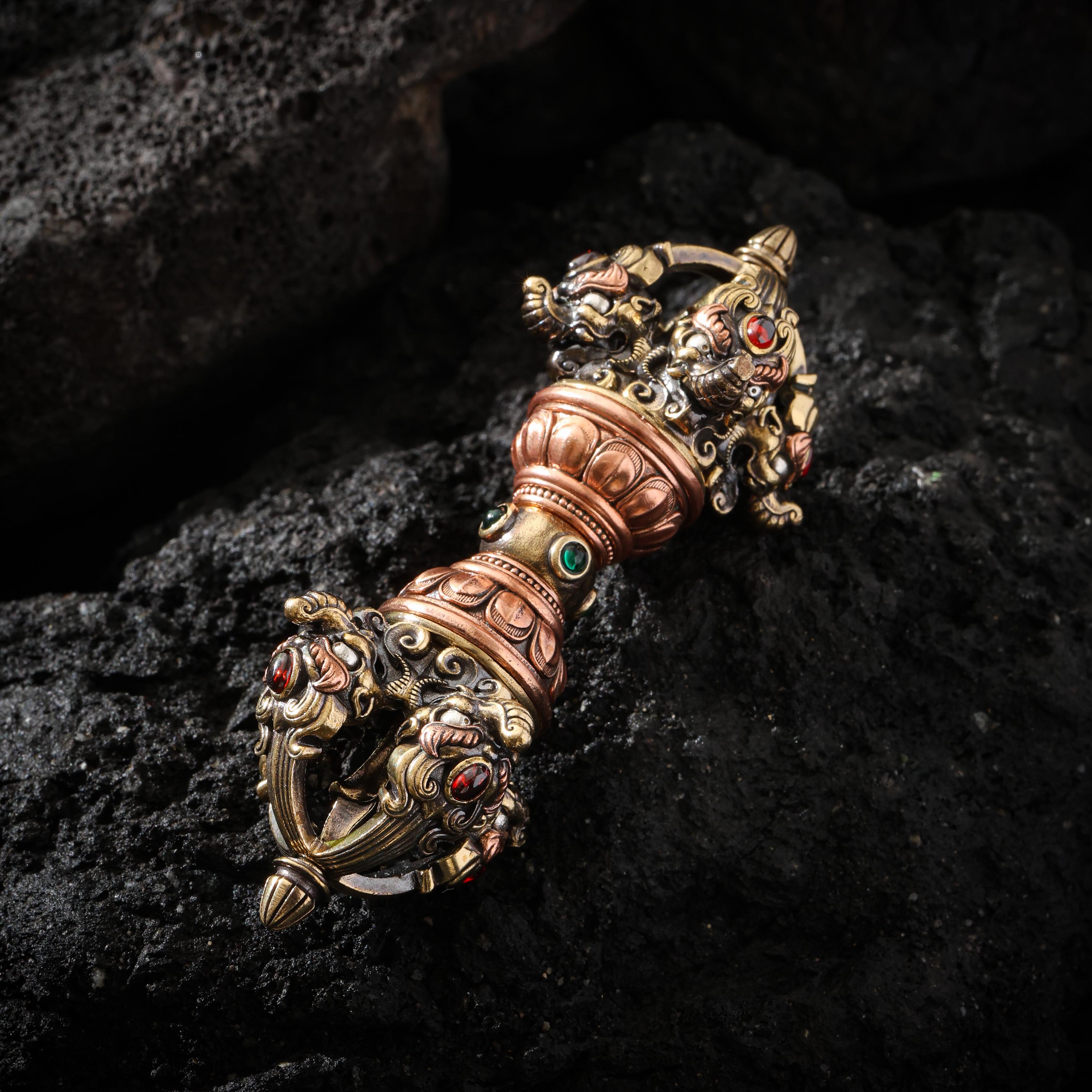 Tibetan Vajra Handheld Talisman