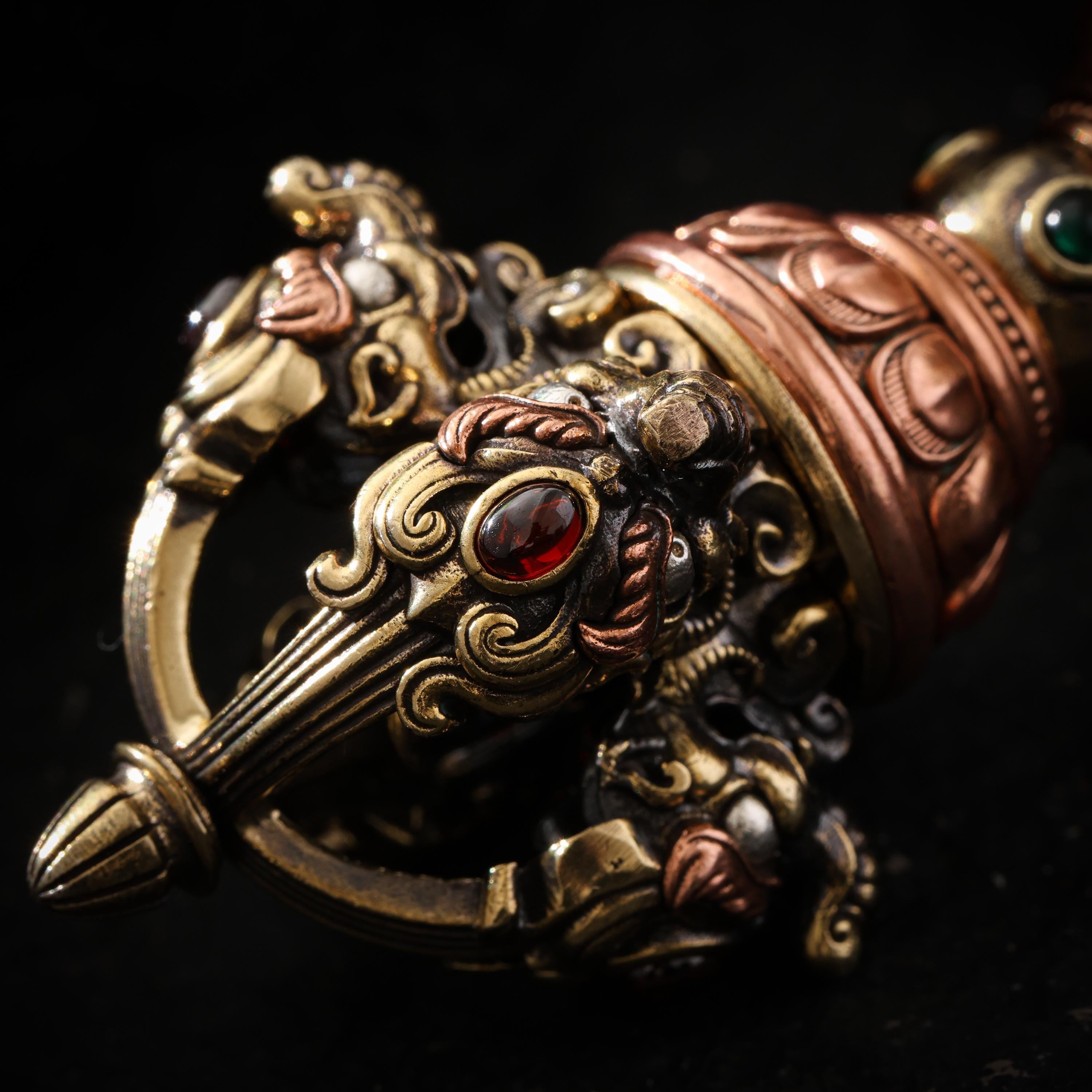 Tibetan Vajra Handheld Talisman