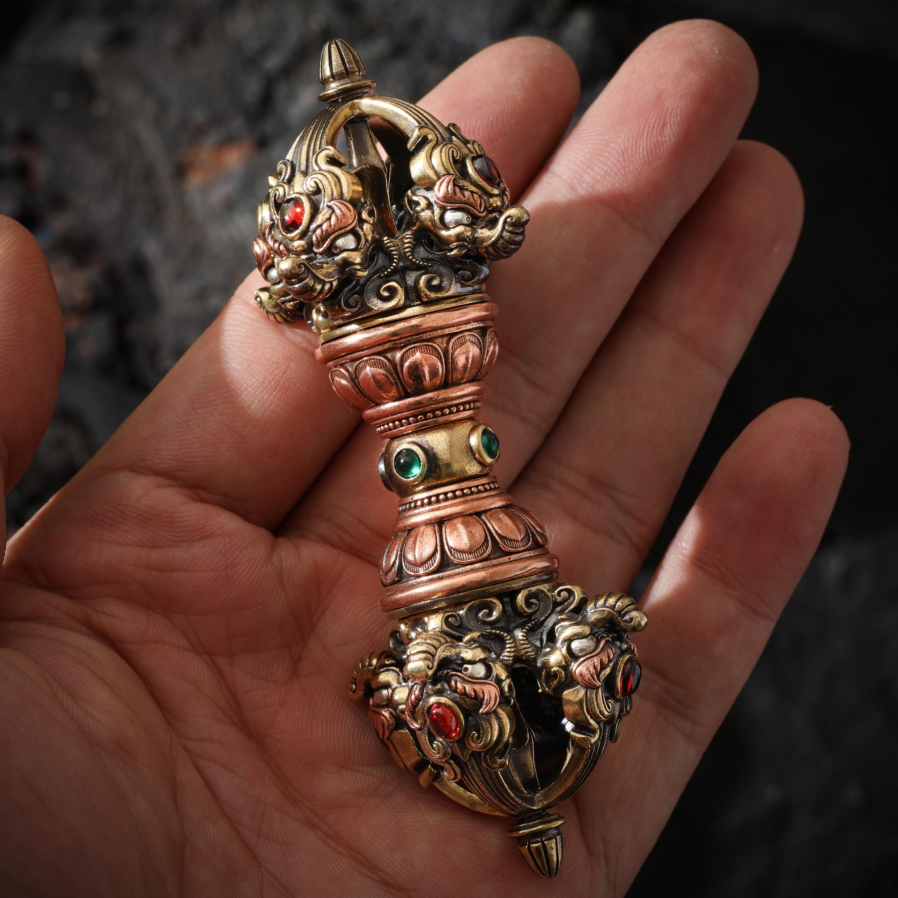 Tibetan Vajra Handheld Talisman