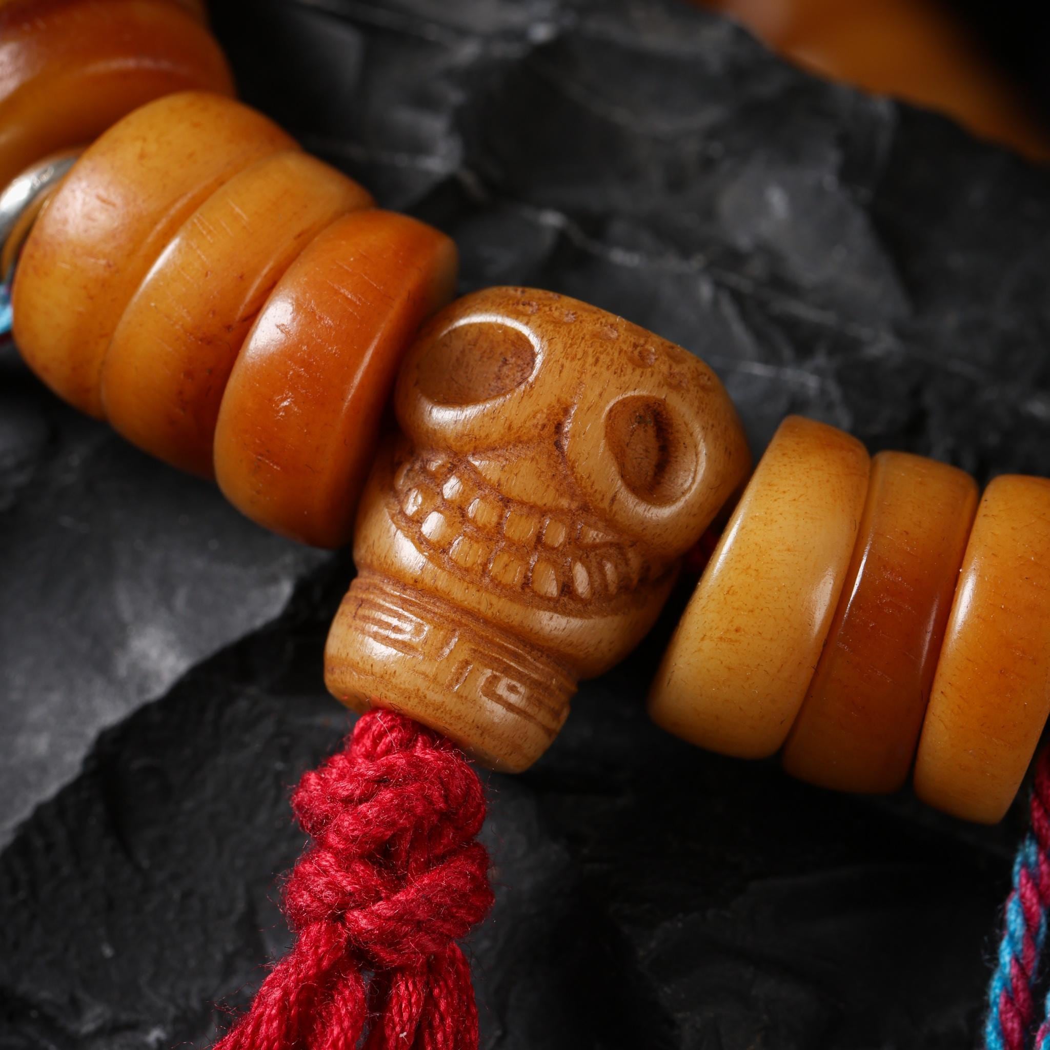 Bone Necklace 108 Mala Beads