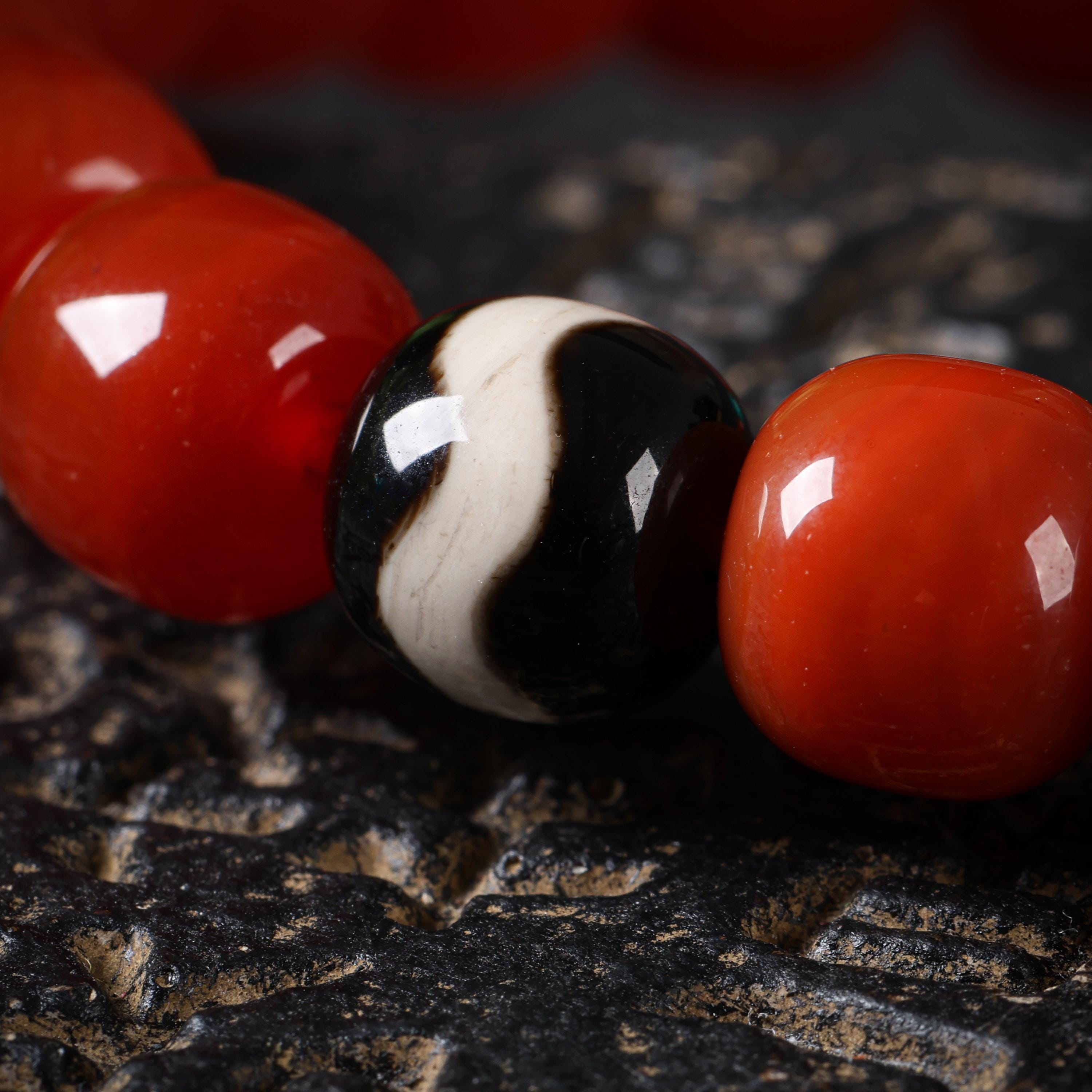 Fire Agate Turquoise Bracelet Dzi