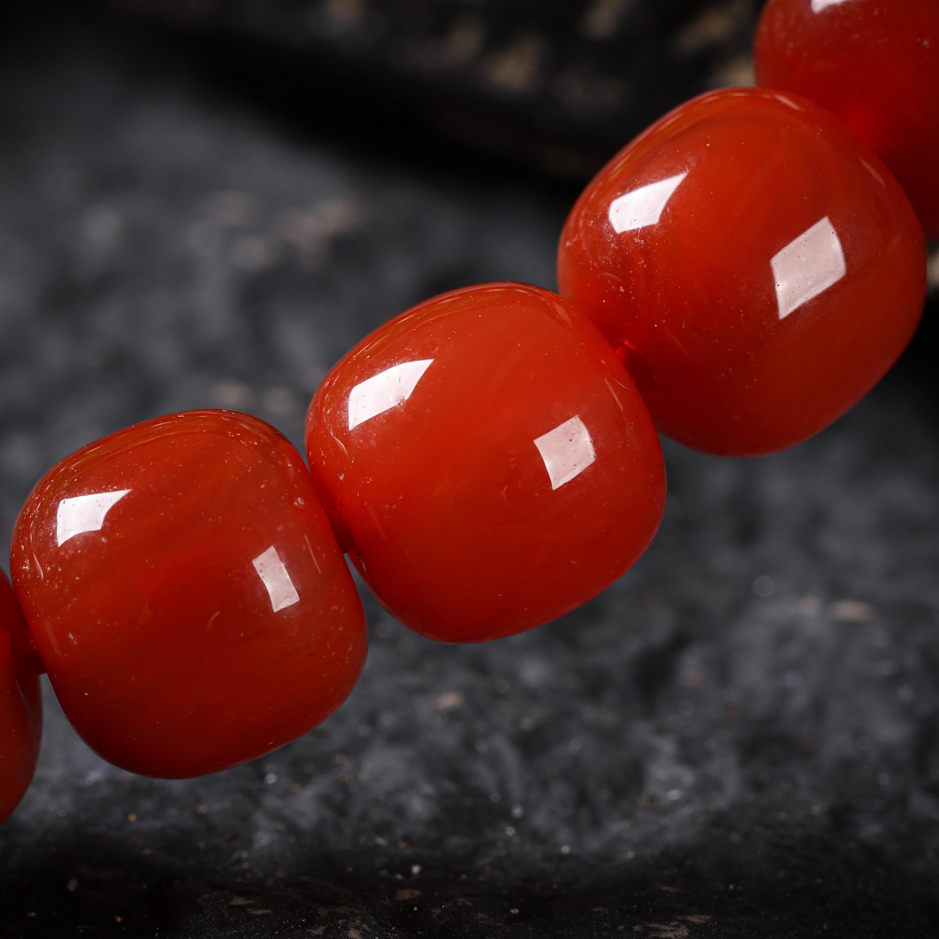 Fire Agate Turquoise Bracelet Dzi