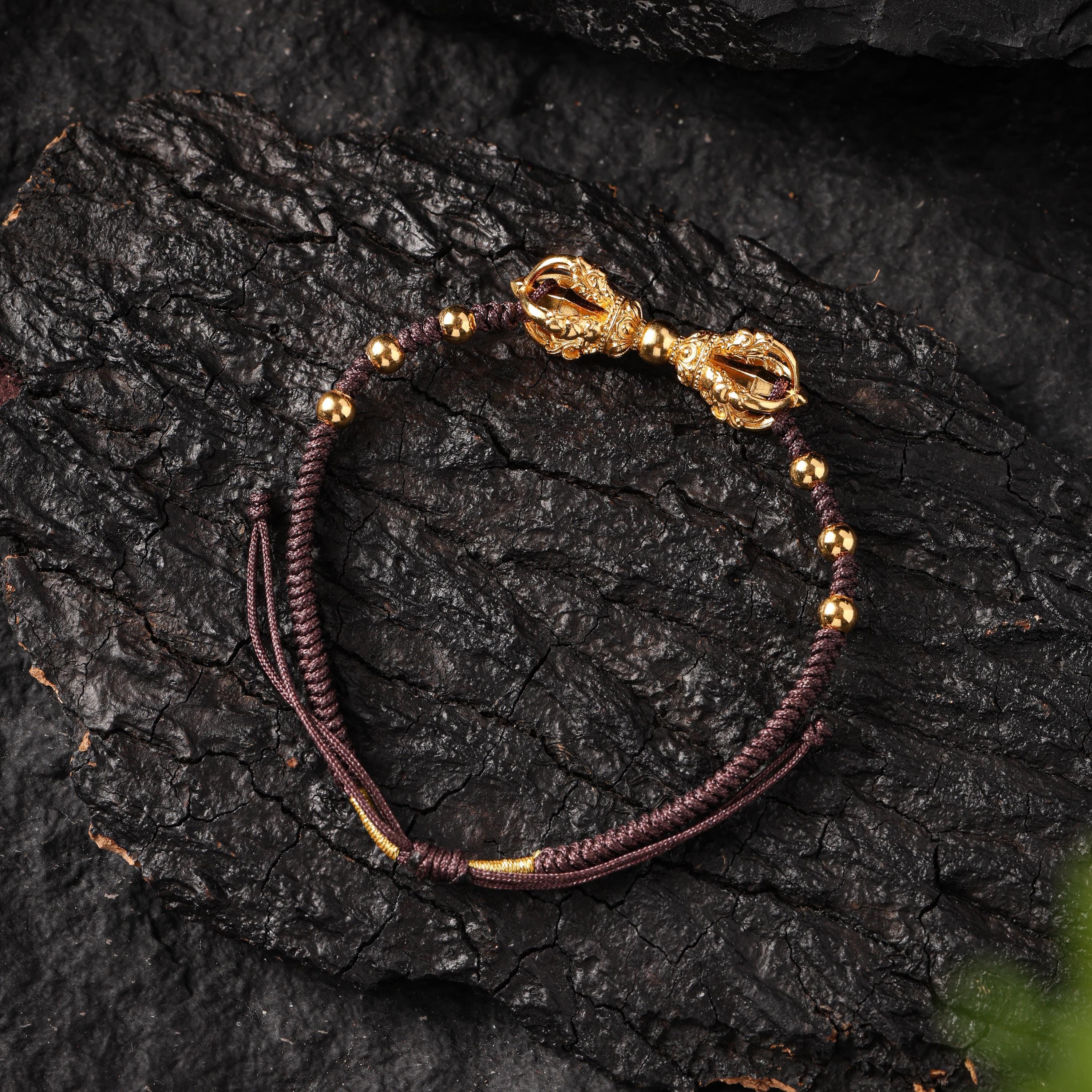 18K Gold Plated Vajra Braided Bracelet