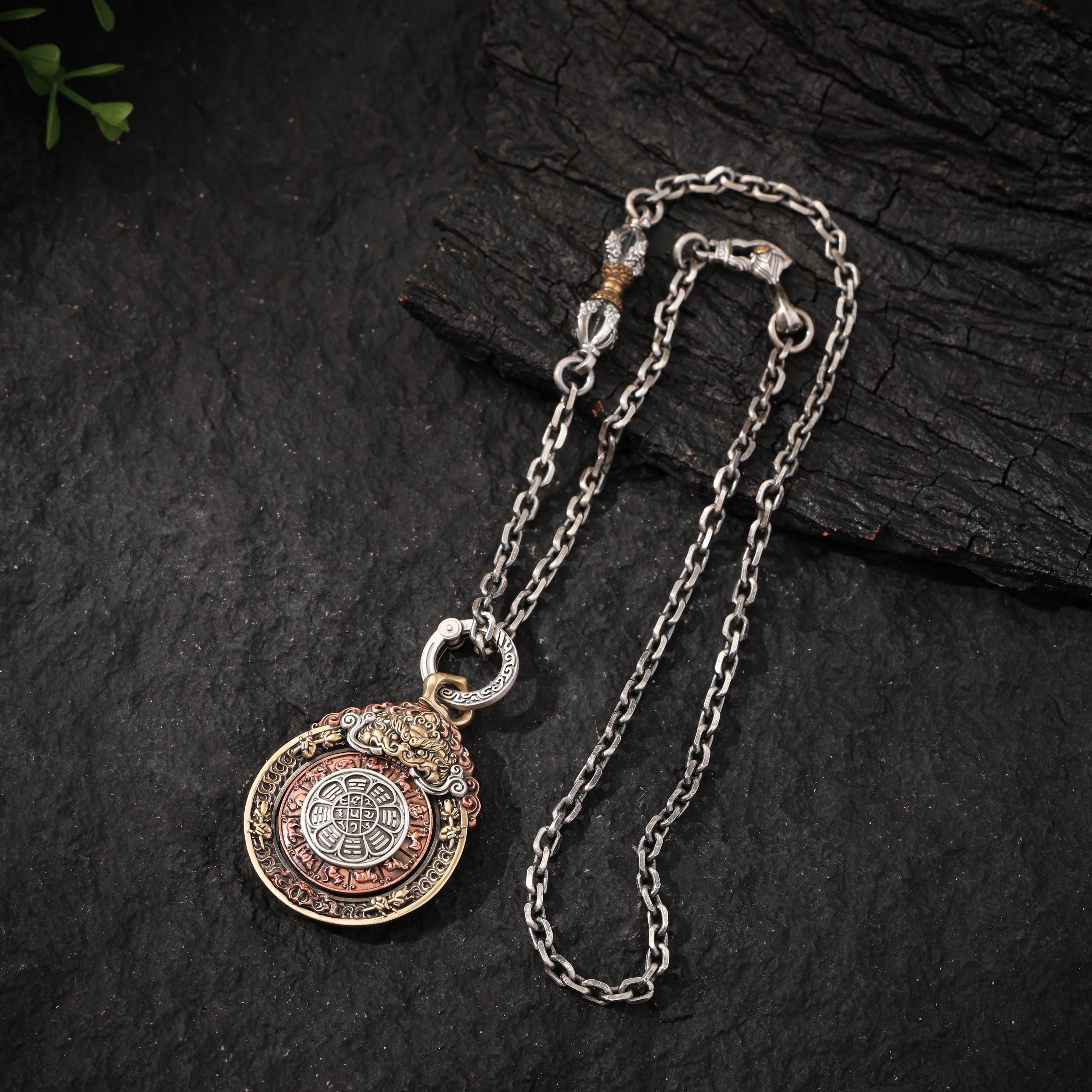 Rotating Vajra Pendant