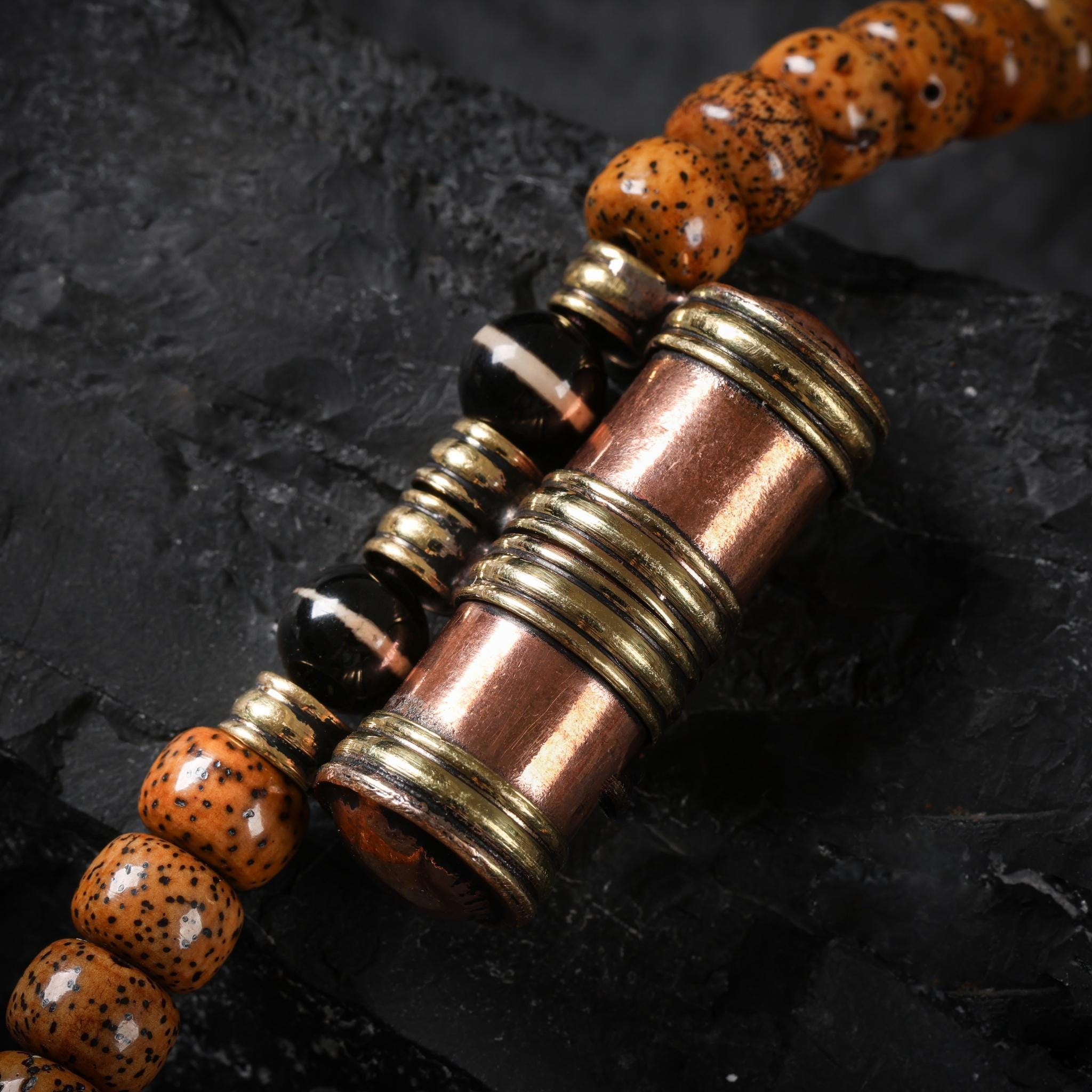 Bodhi seeds Necklace 108 Mala Beads