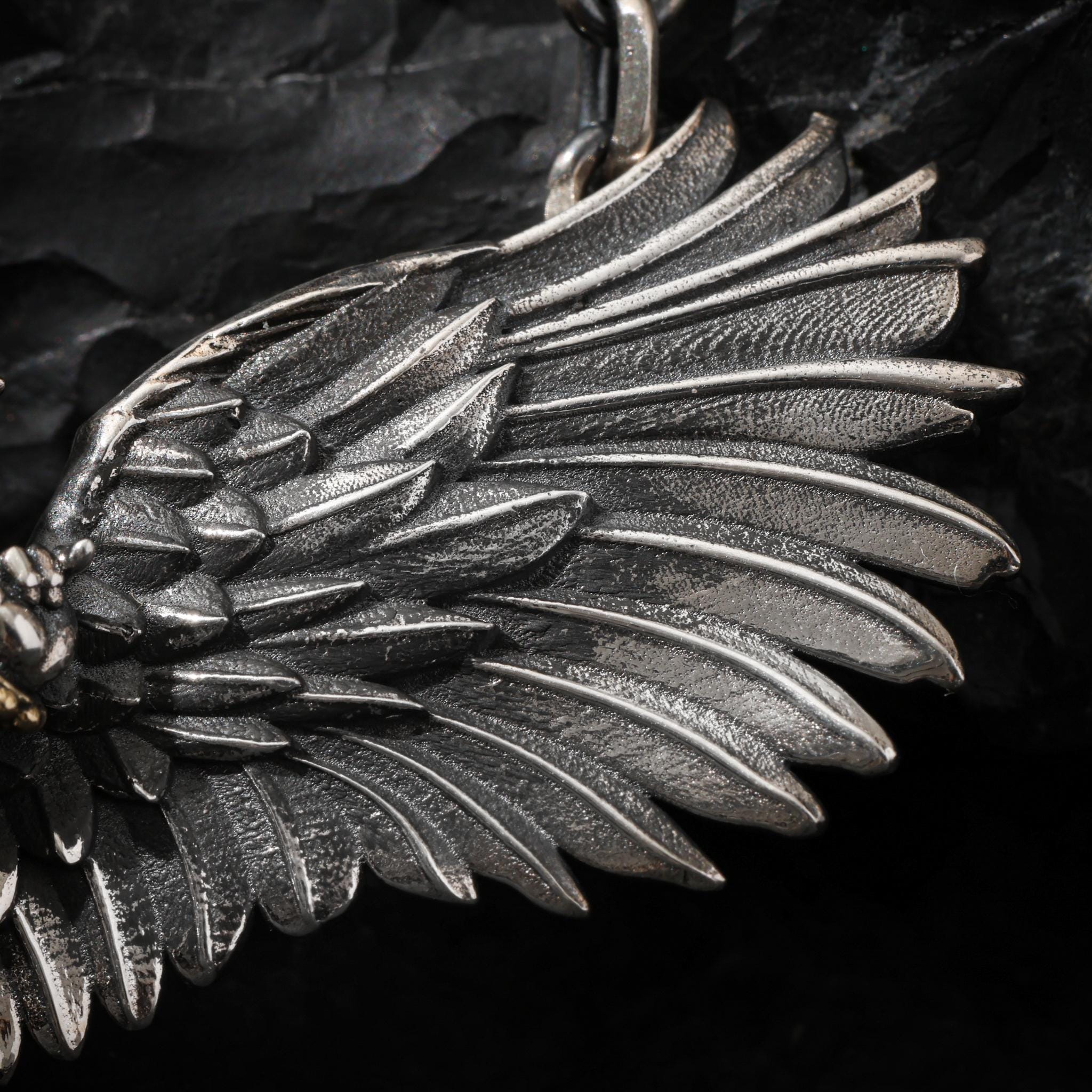 Tibetan Garuda Amulet Necklace