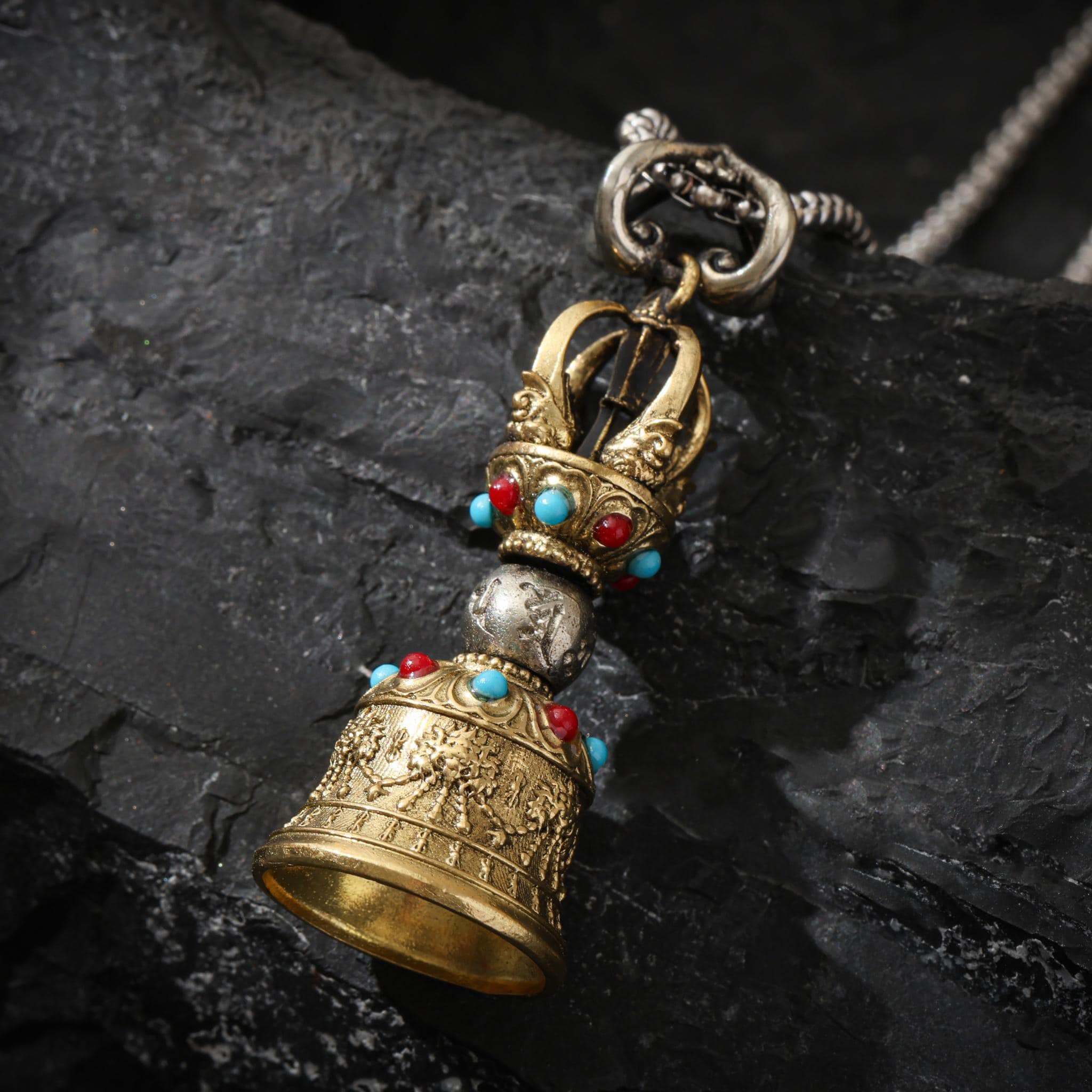 Vajra Bell Pendant (Ghanta)