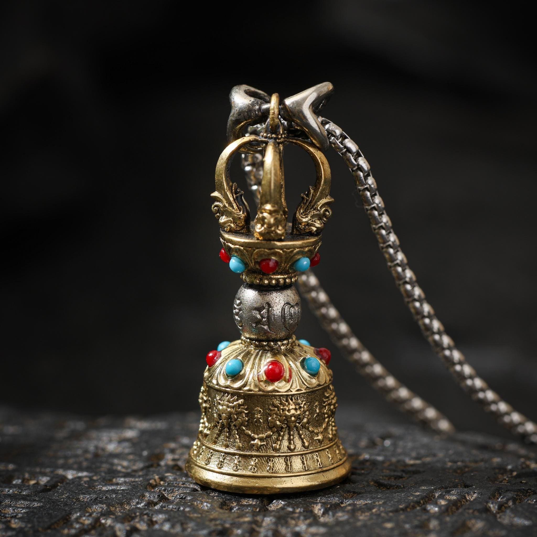 Vajra Bell Pendant (Ghanta)