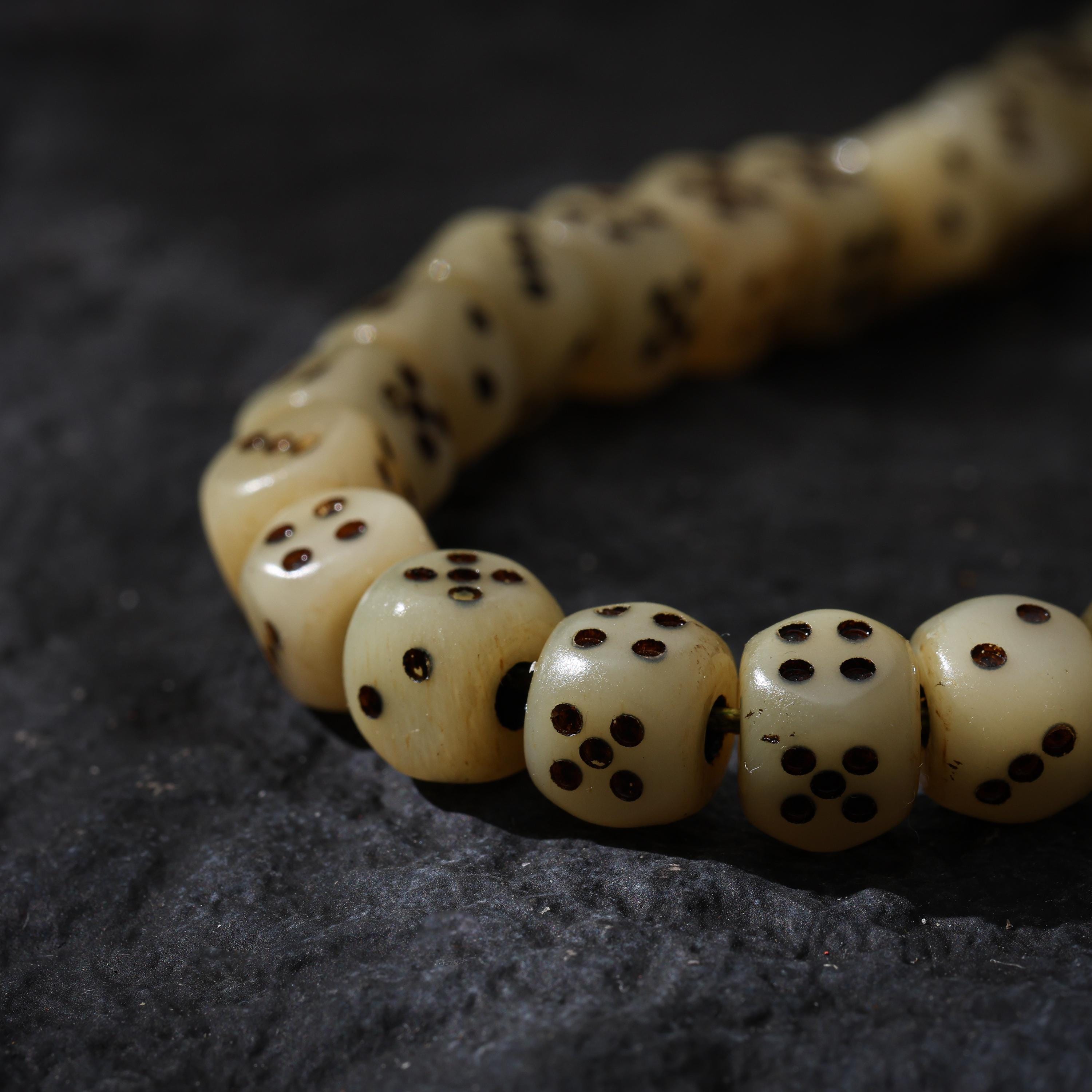 Bone Necklace 108 Mala Beads