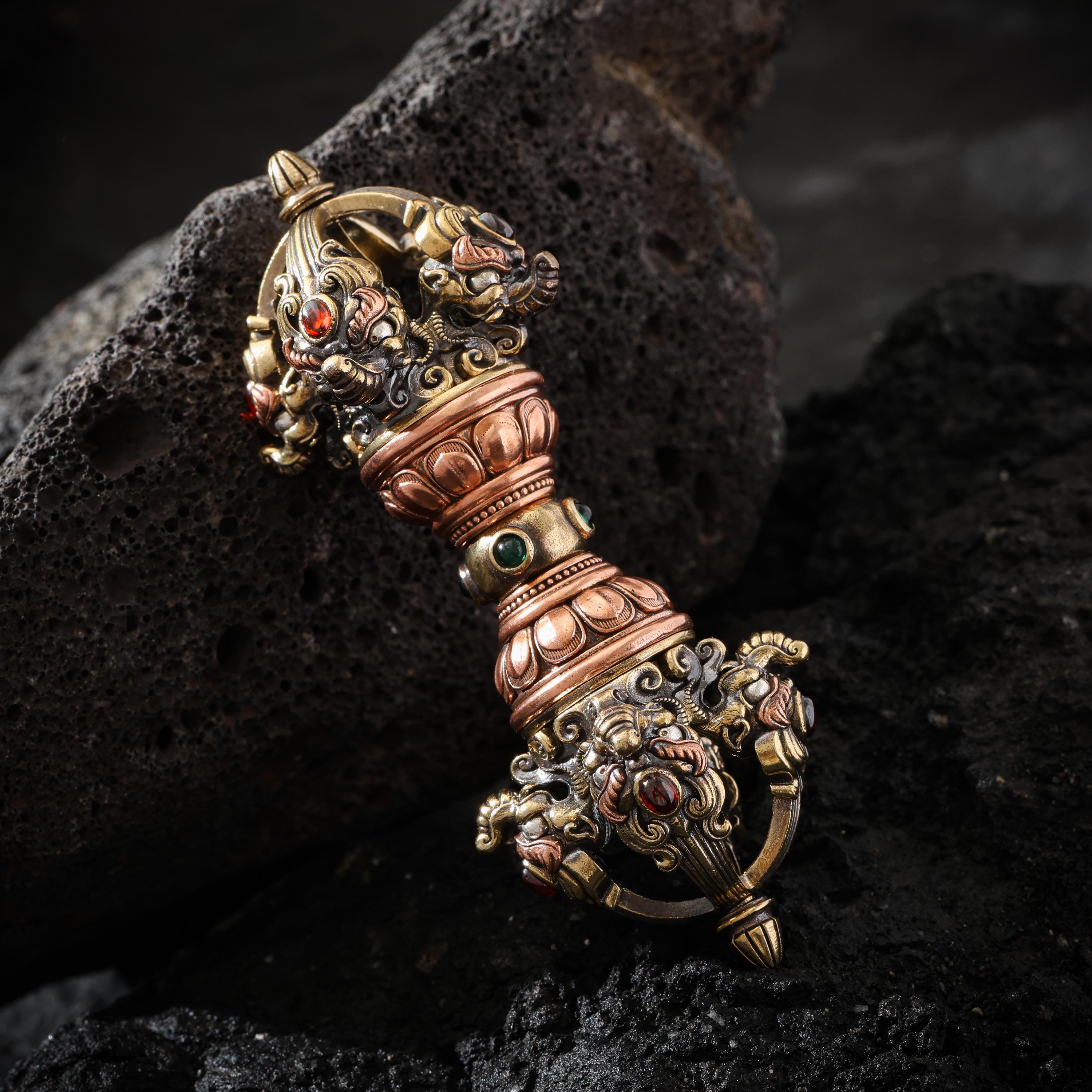 Tibetan Vajra Handheld Talisman