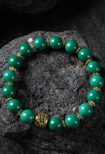 Turquoise 18K Gold Plated Bracelet