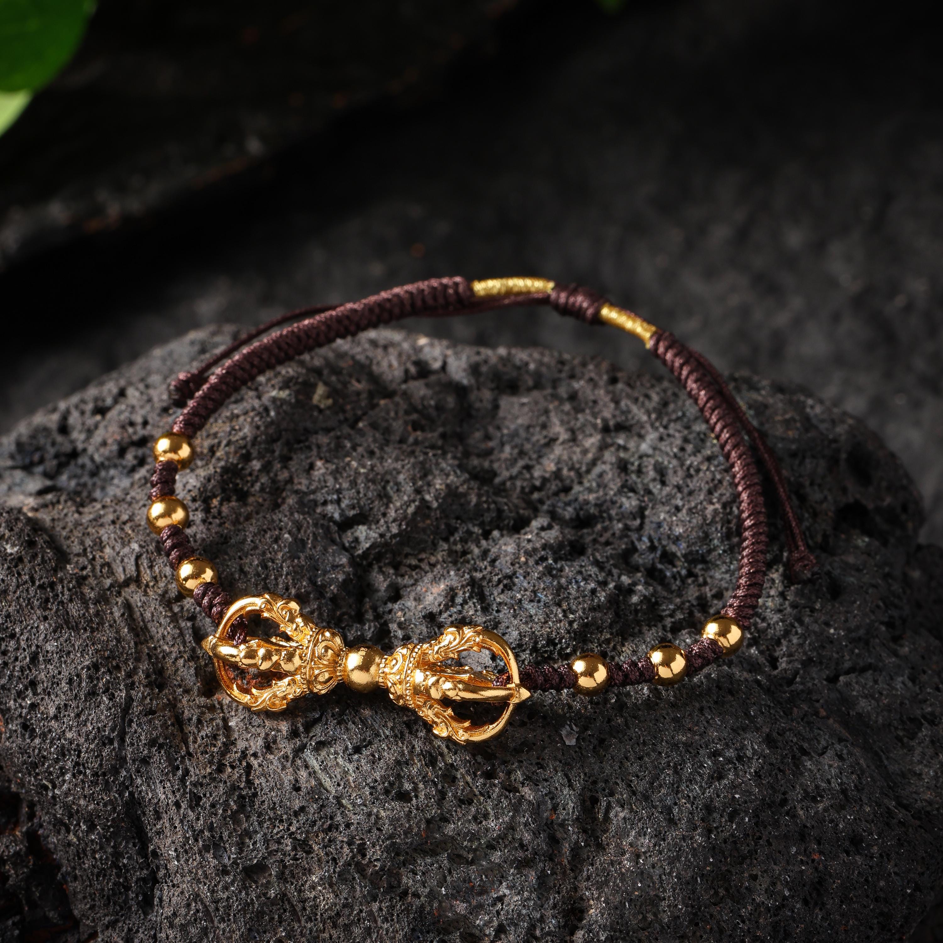 18K Gold Plated Vajra Braided Bracelet