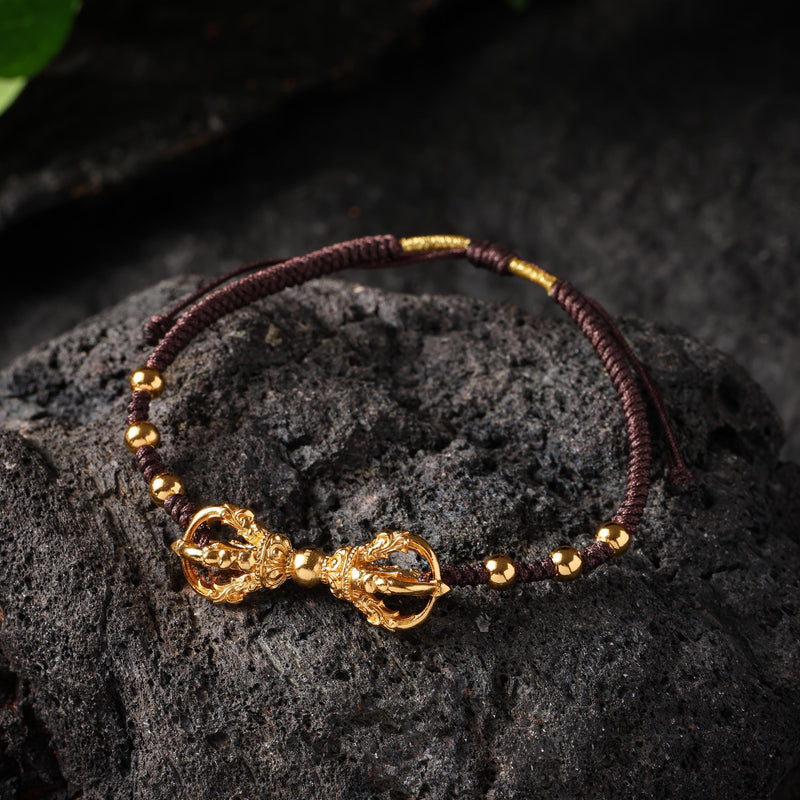 18K Gold-Plated Vajra Bracelet