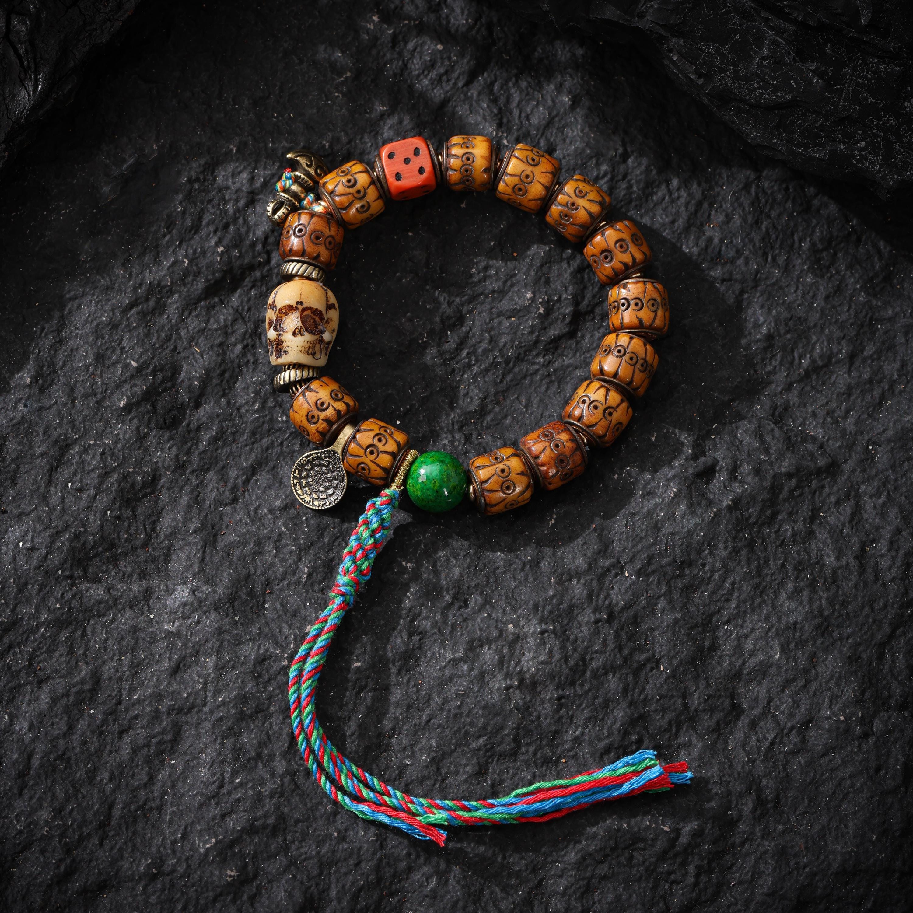 Bone Bracelet Turquoise Jewelry