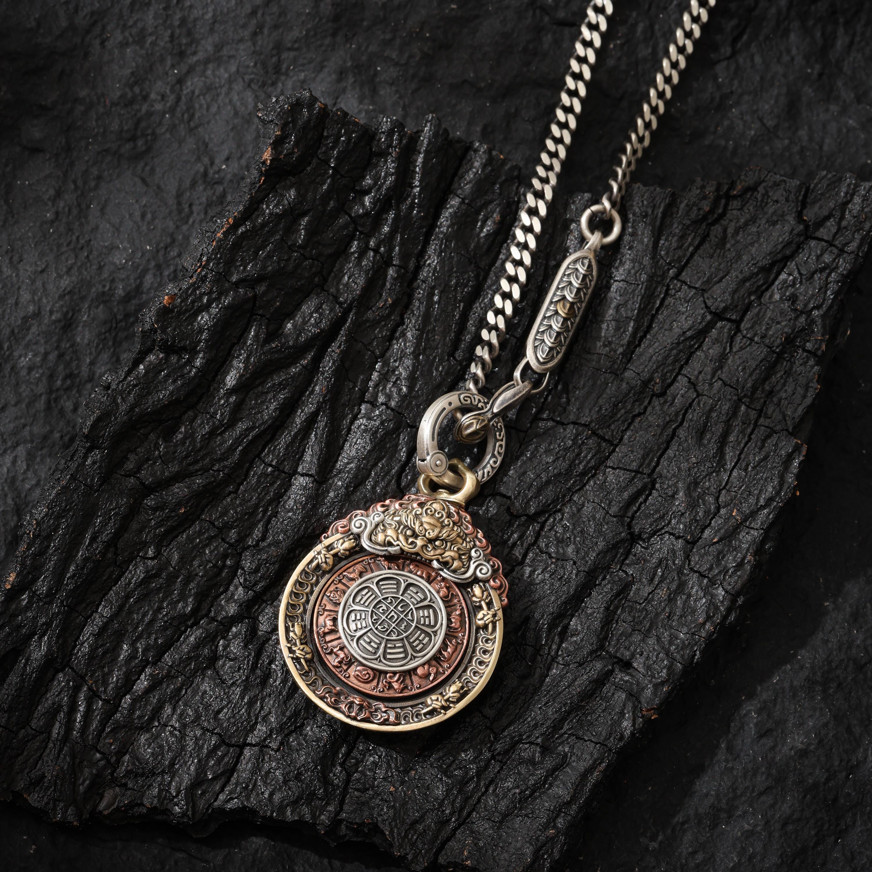 Rotating Vajra Pendant