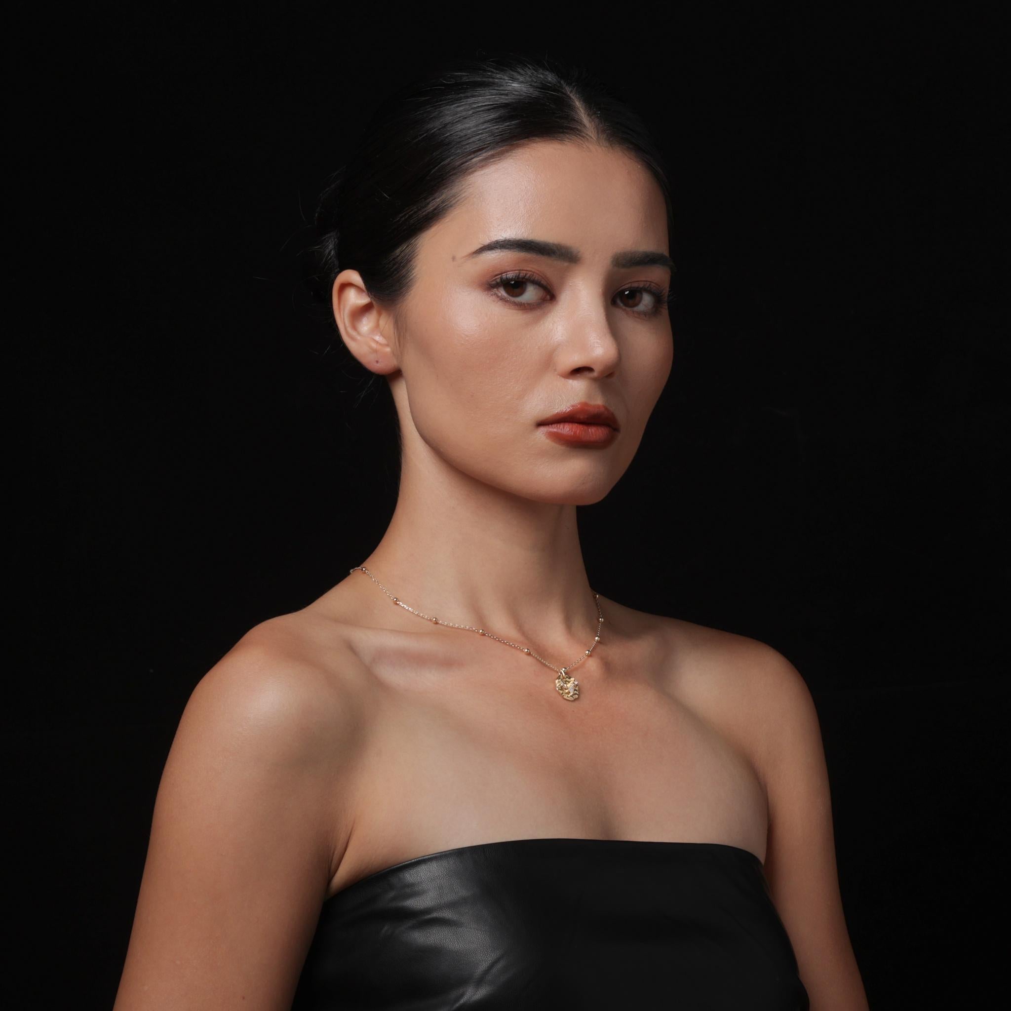 18K Gold Plated Deer Necklace