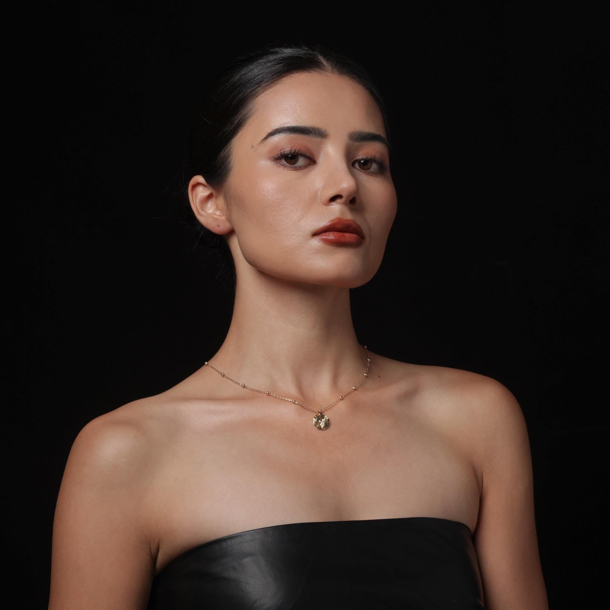 18K Gold Plated Deer Necklace