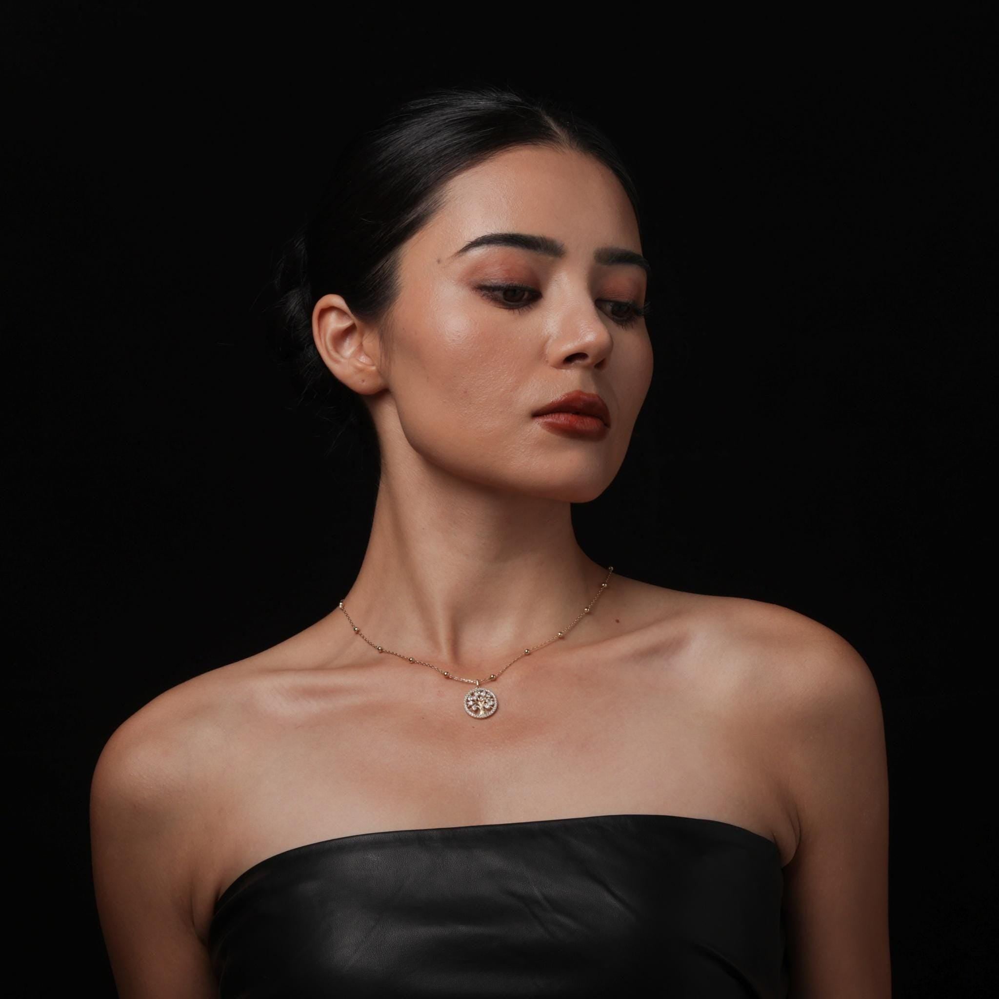 18K Gold Plated Tree of Life Necklace