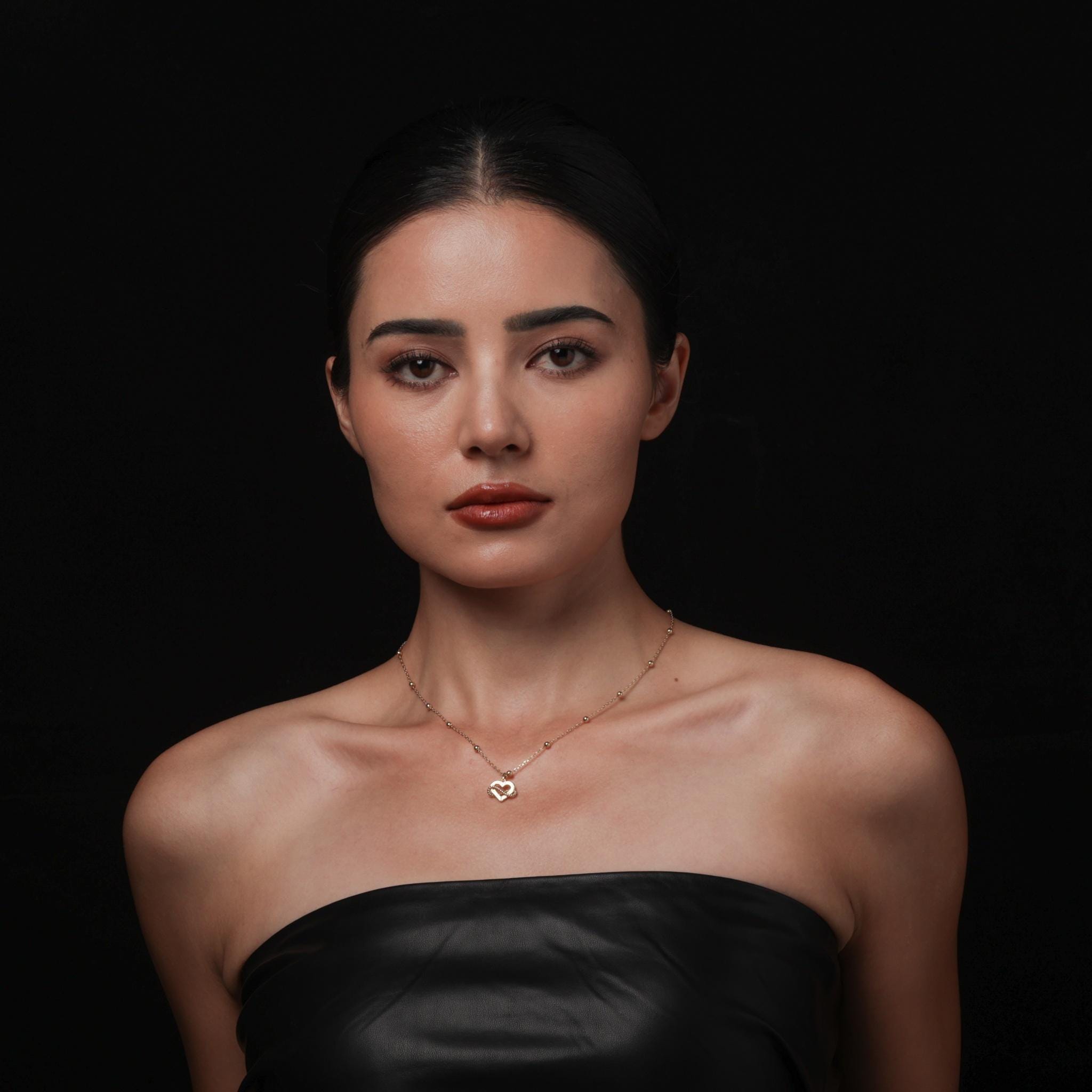 18K Gold Plated Heart Necklace