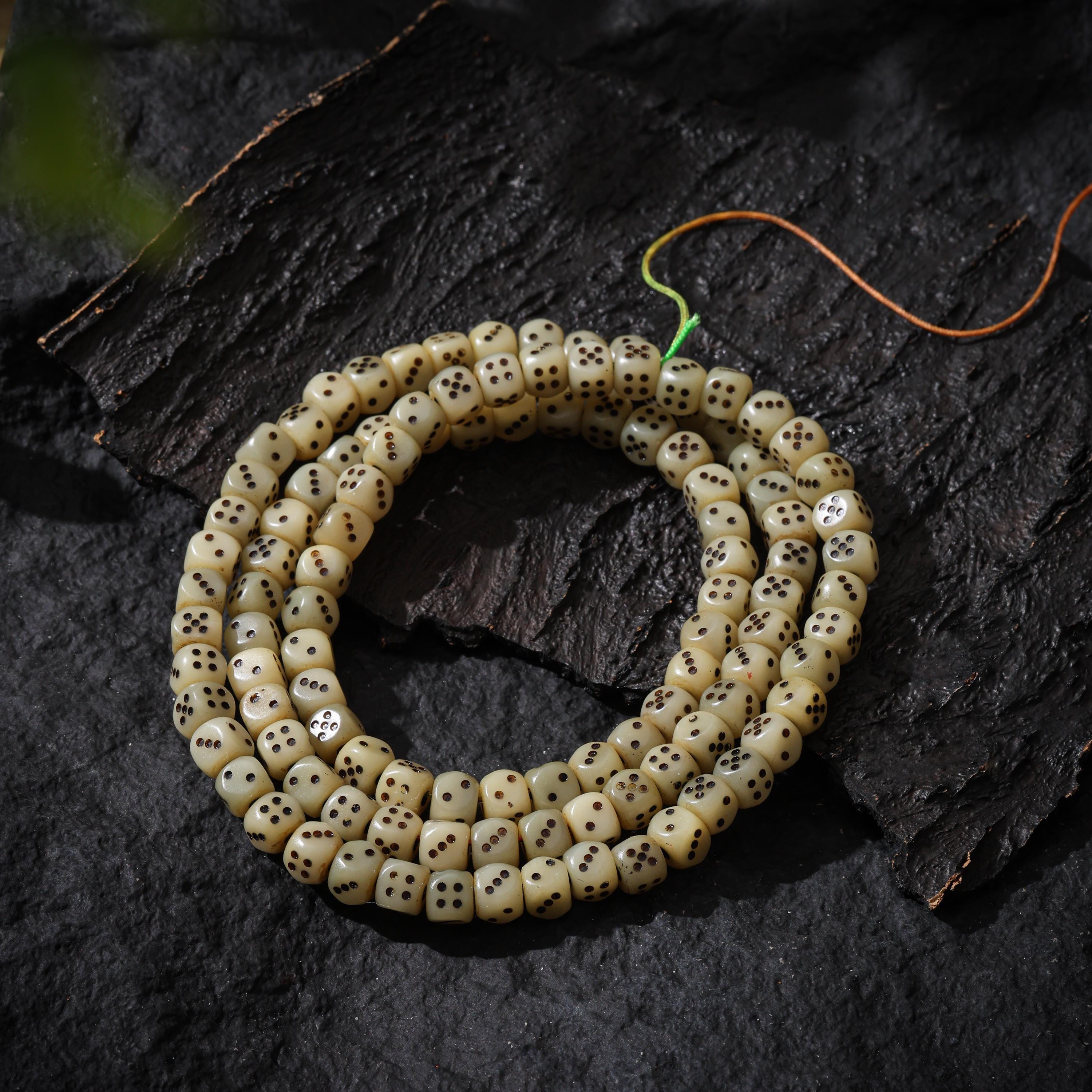 Bone Necklace 108 Mala Beads