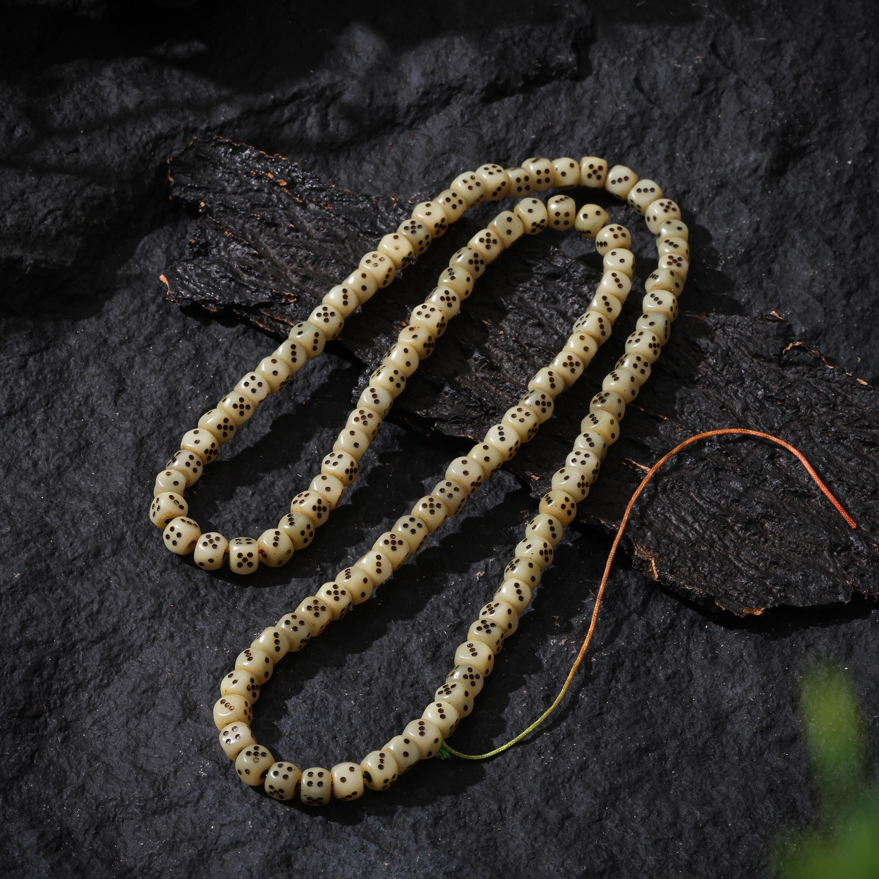 Bone Necklace 108 Mala Beads