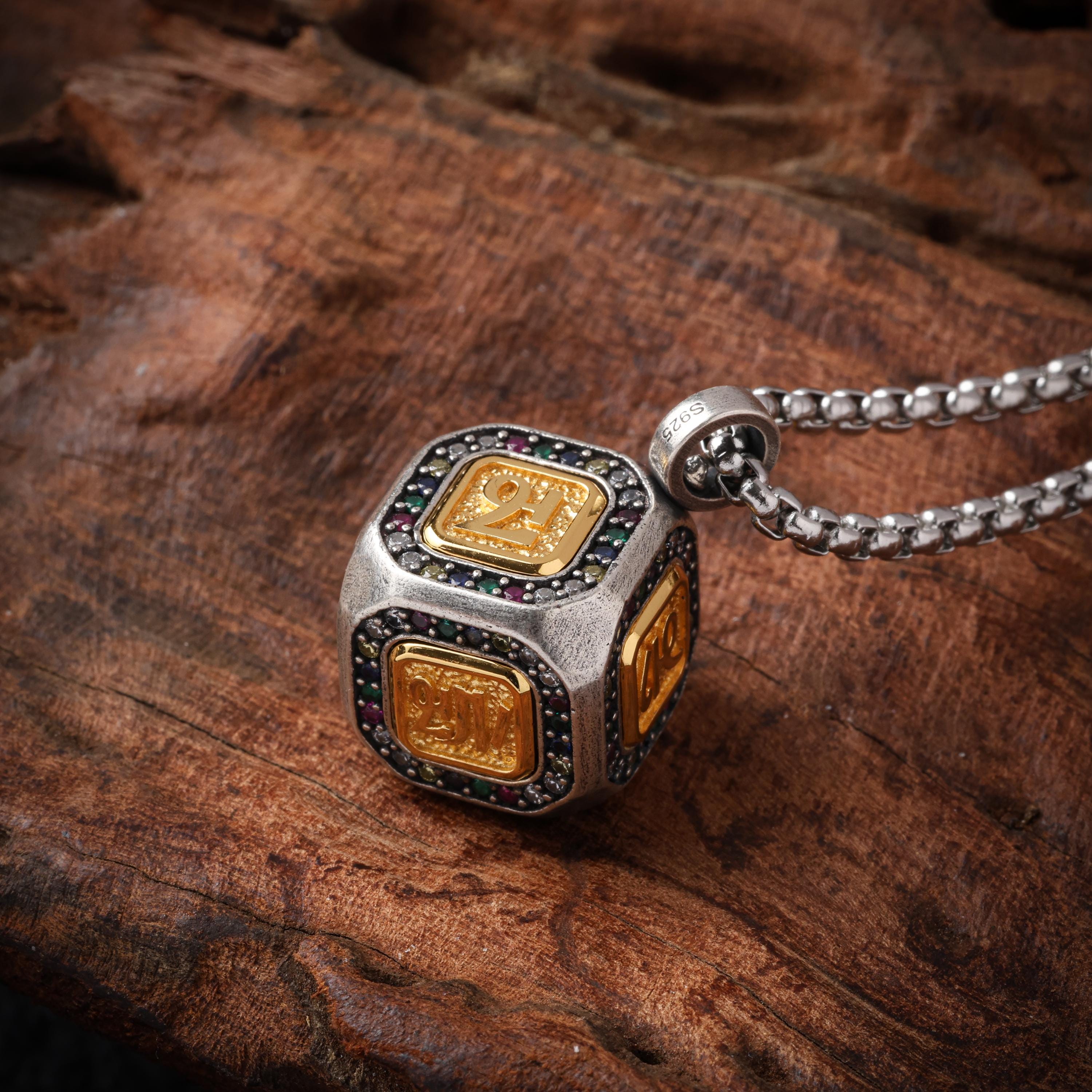 The Mantra "Om Mani Pad me Hum" Pendant