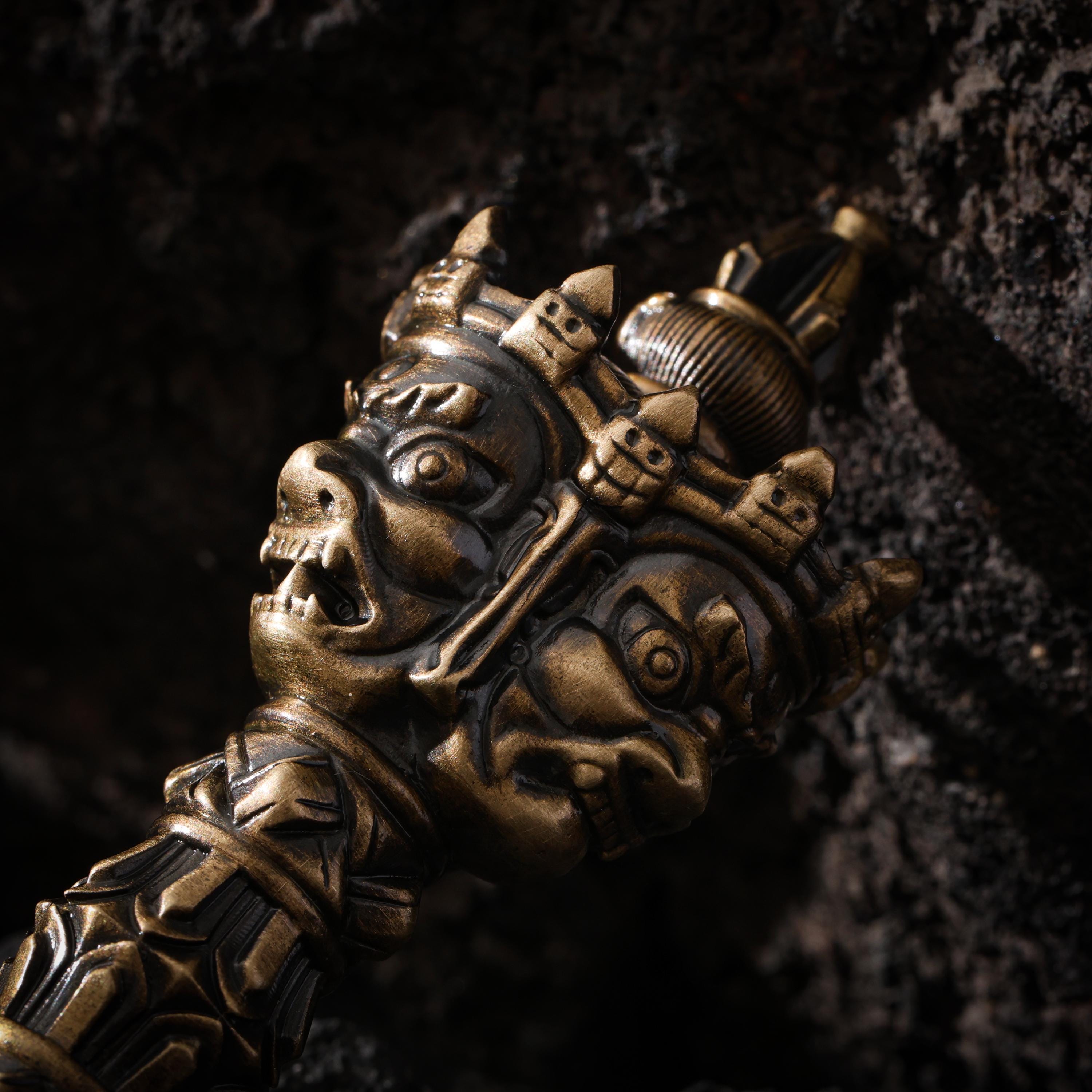 Mahakala Vajra Phurba Handheld Object